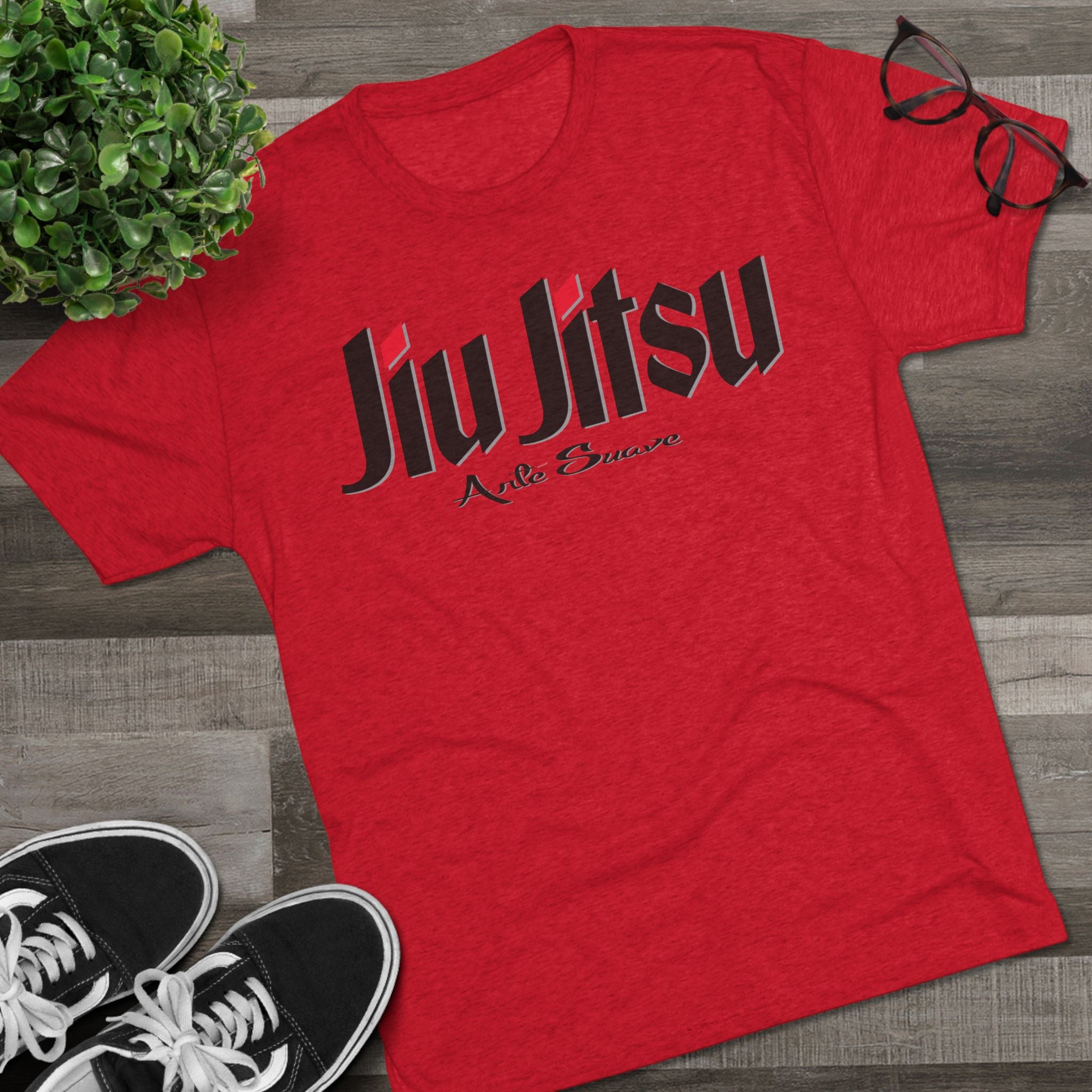Jiu Jitsu  Tri-Blend Crew Tee