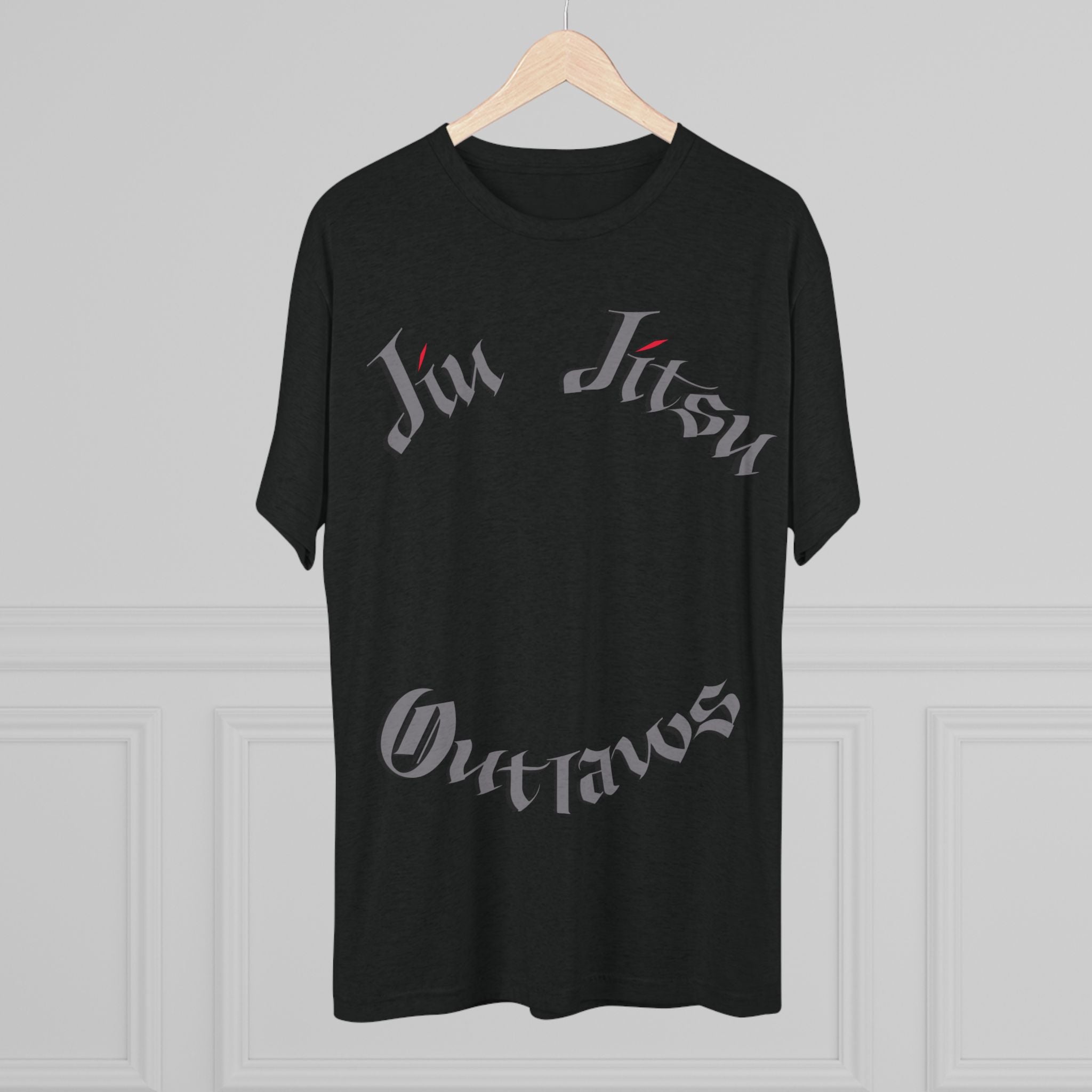 Jiu Jitsu Outlaws Tri-Blend Crew Tee