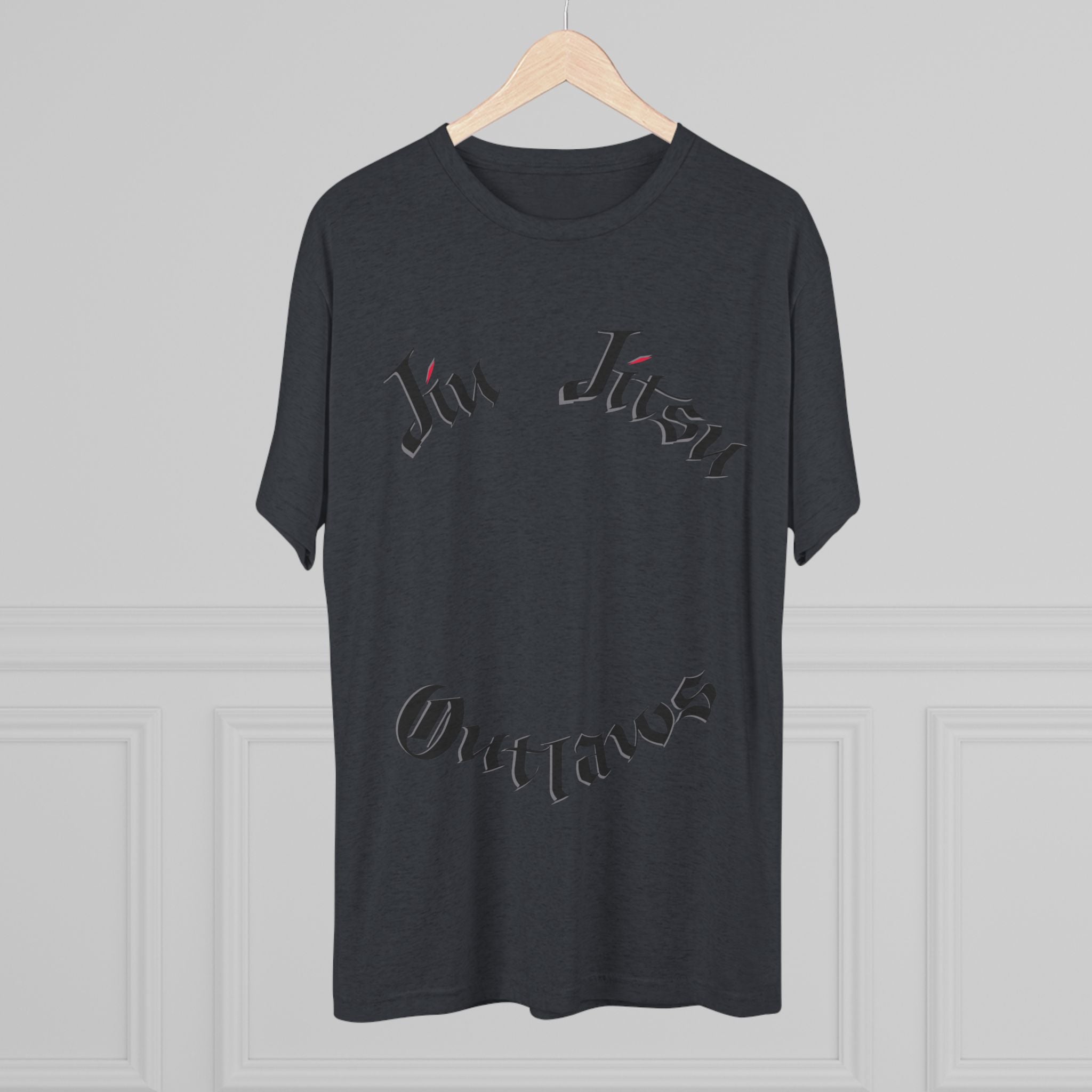 Jiu Jitsu Outlaws Tri-Blend Crew Tee