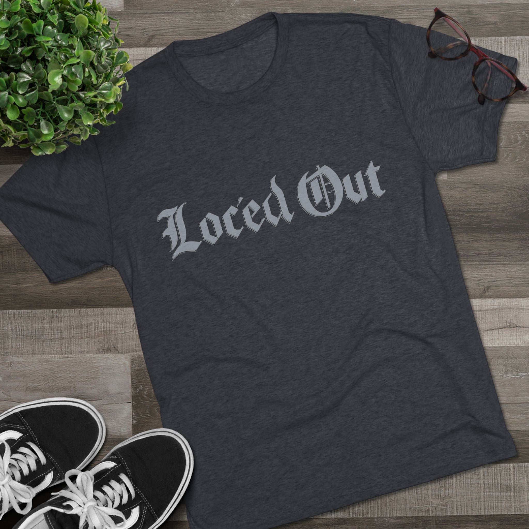 Loc'ed Out Tri-Blend Crew Tee
