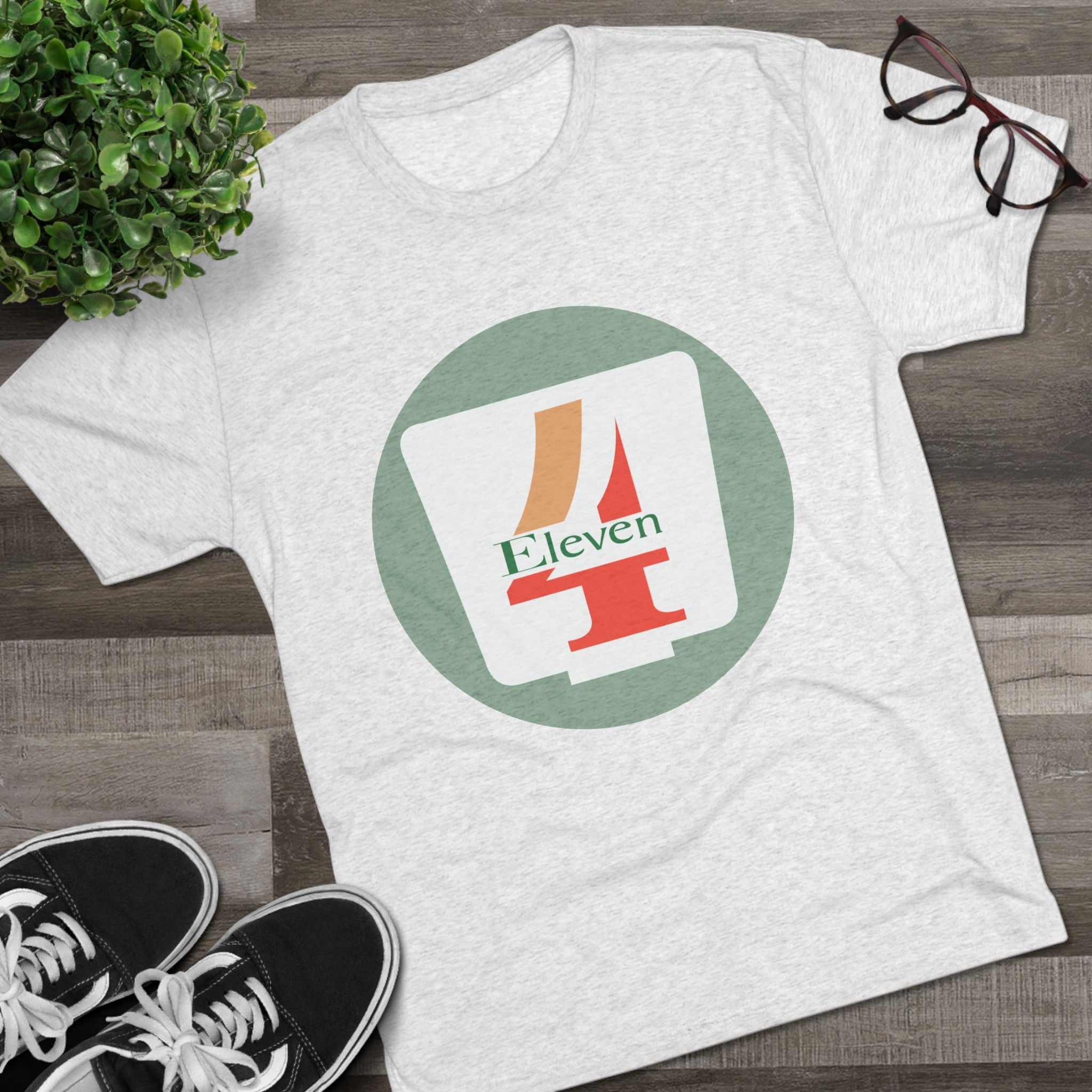 4-11 Tri-Blend Crew Tee