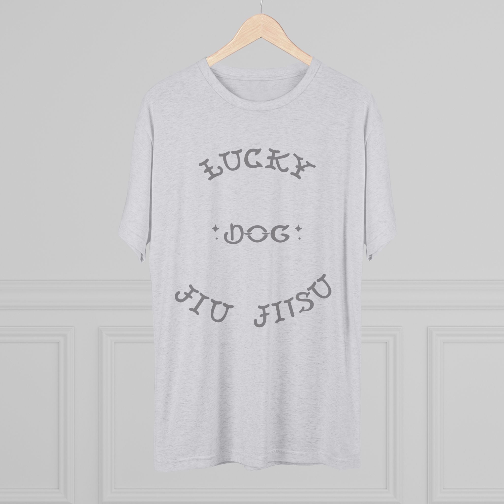 Lucky Dog Jiu Jitsu Tri-Blend Crew Tee