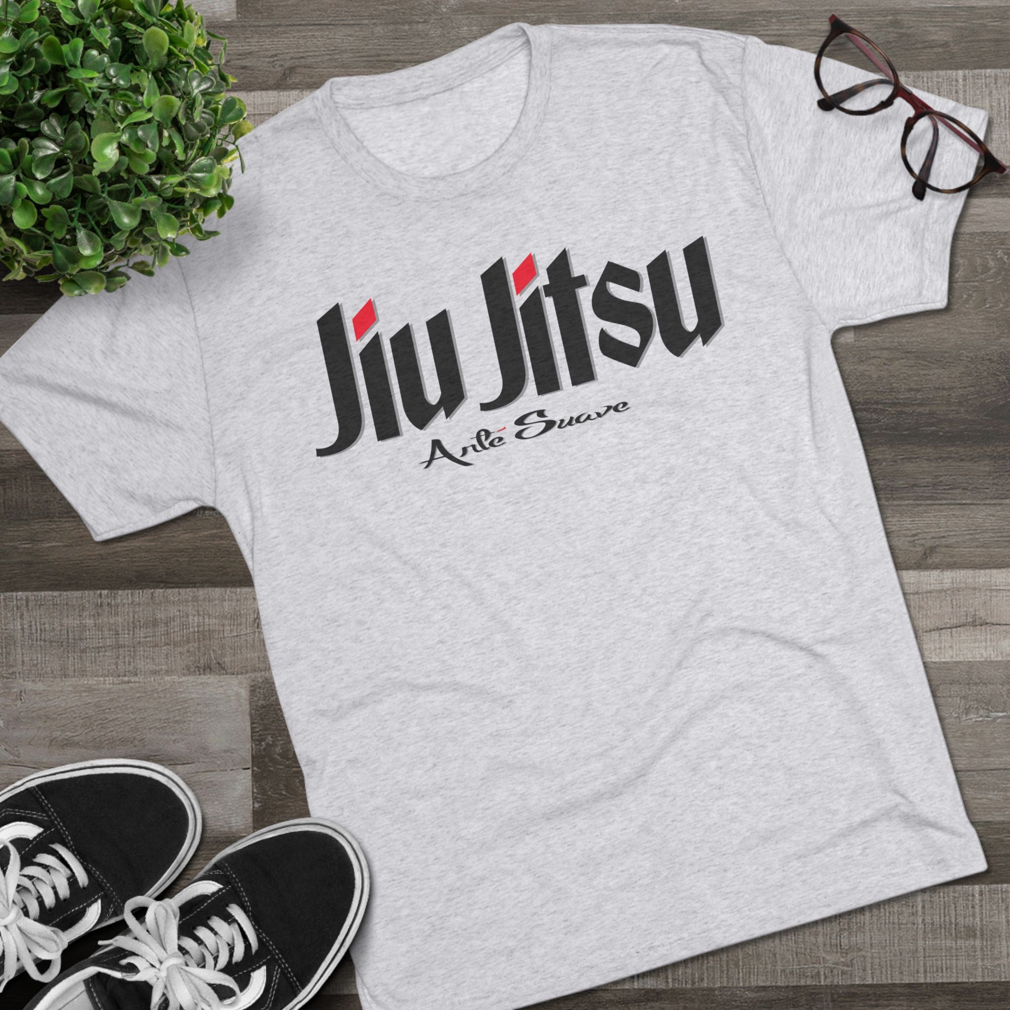 Jiu Jitsu  Tri-Blend Crew Tee
