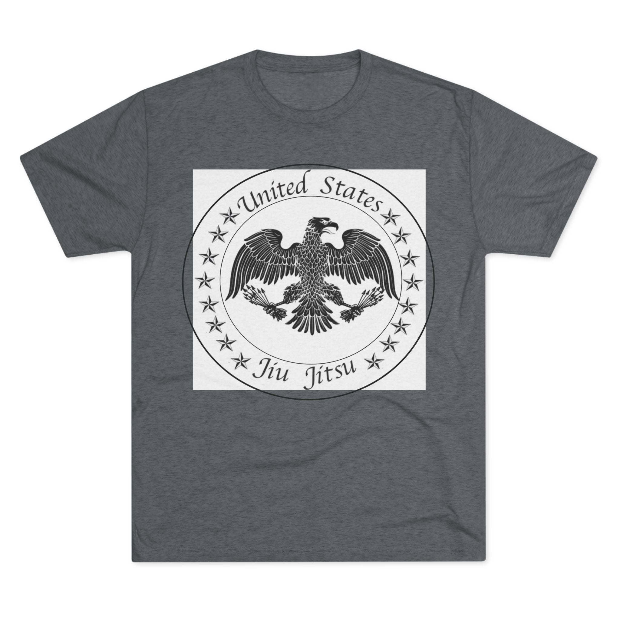 War Eagel Jiu Jitsu Tri-Blend Crew Tee