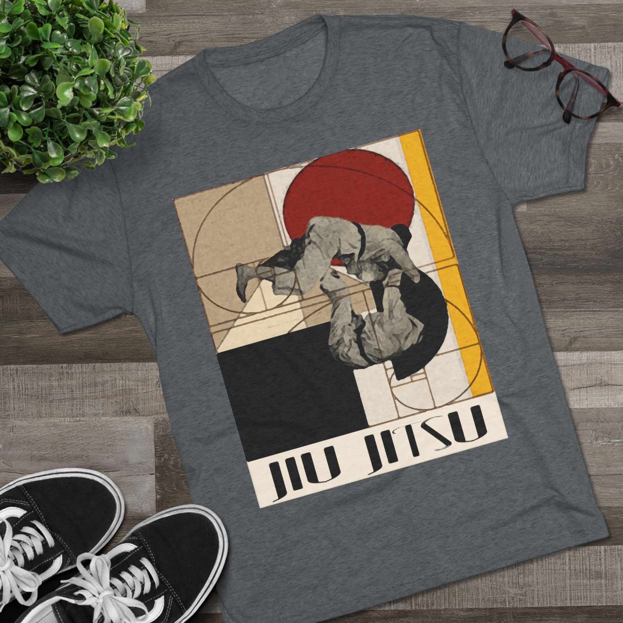 Jiu Jitsu Tri-Blend Crew Tee