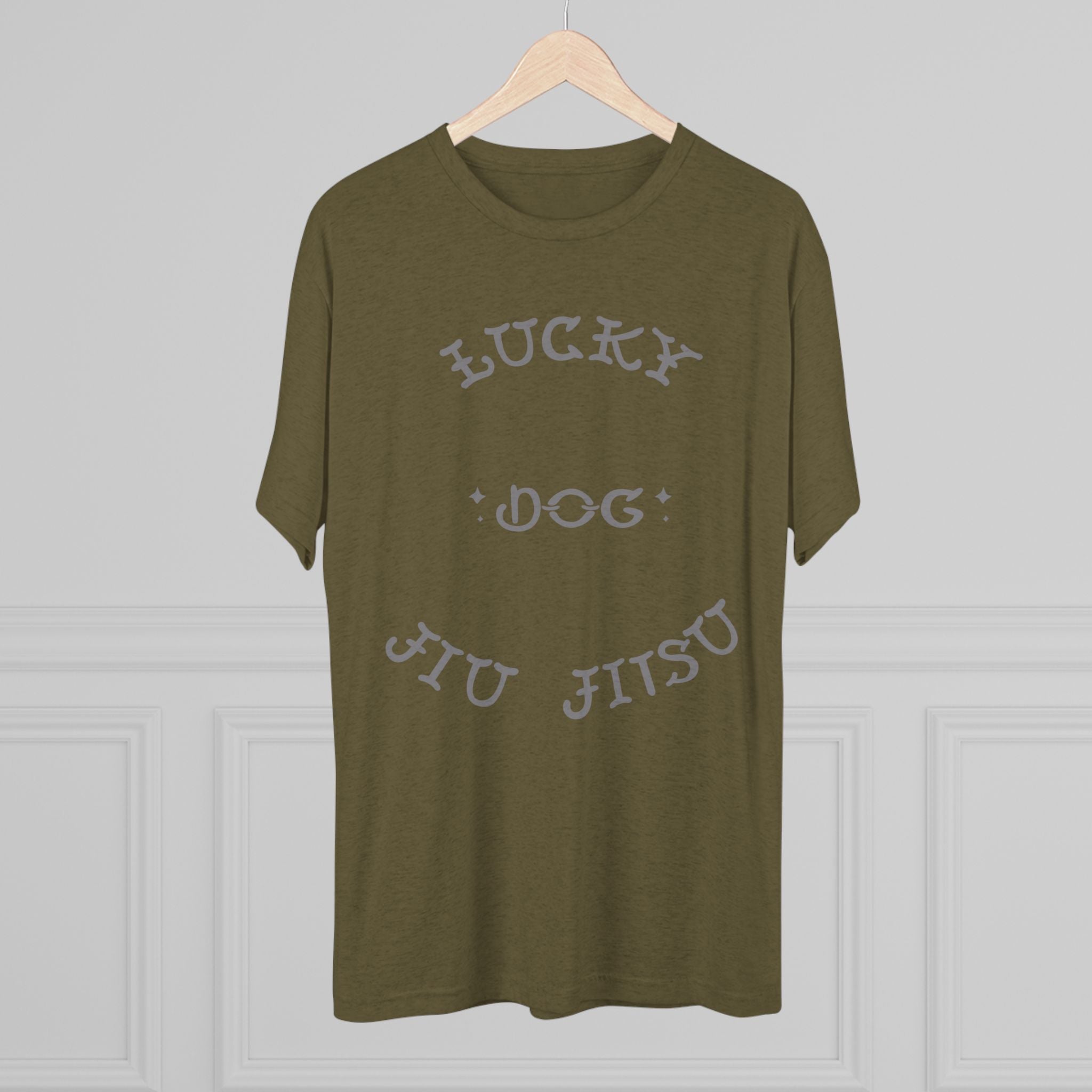 Lucky Dog Jiu Jitsu Tri-Blend Crew Tee