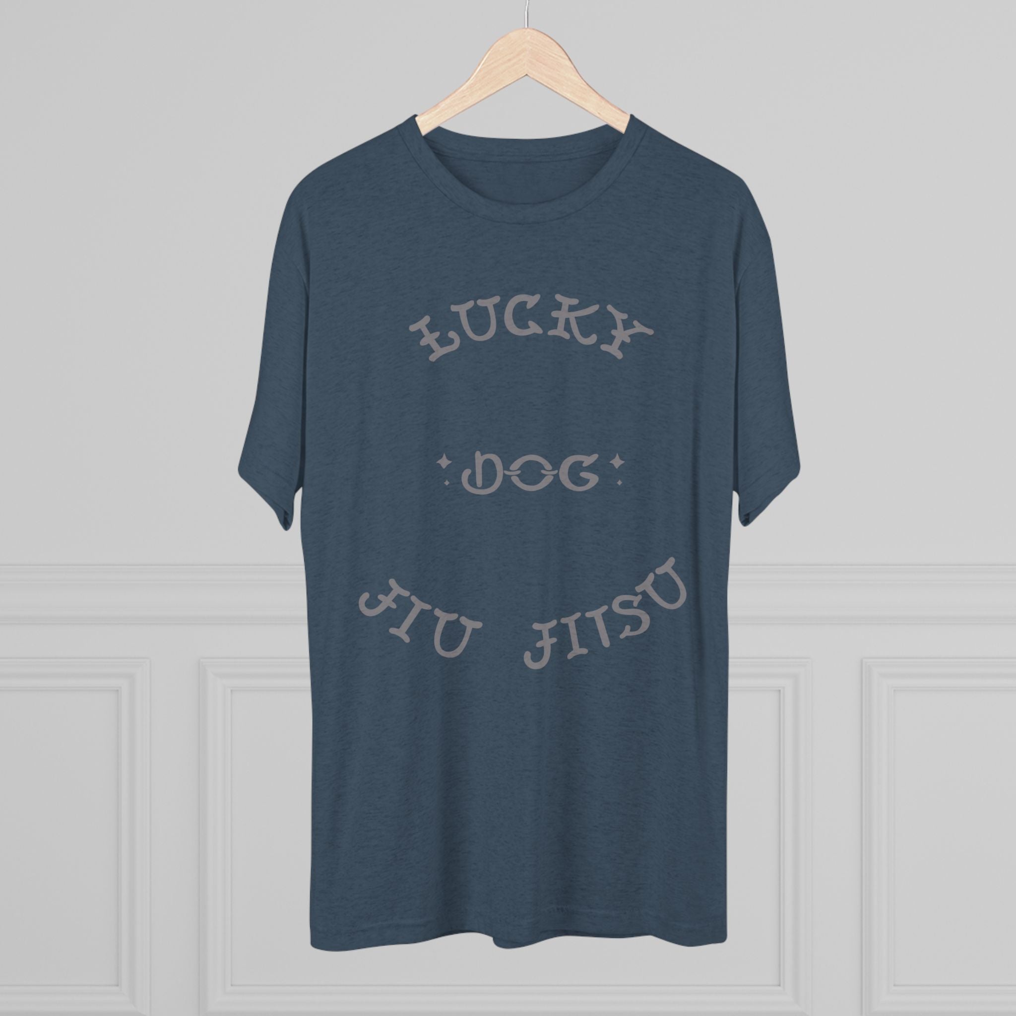 Lucky Dog Jiu Jitsu Tri-Blend Crew Tee