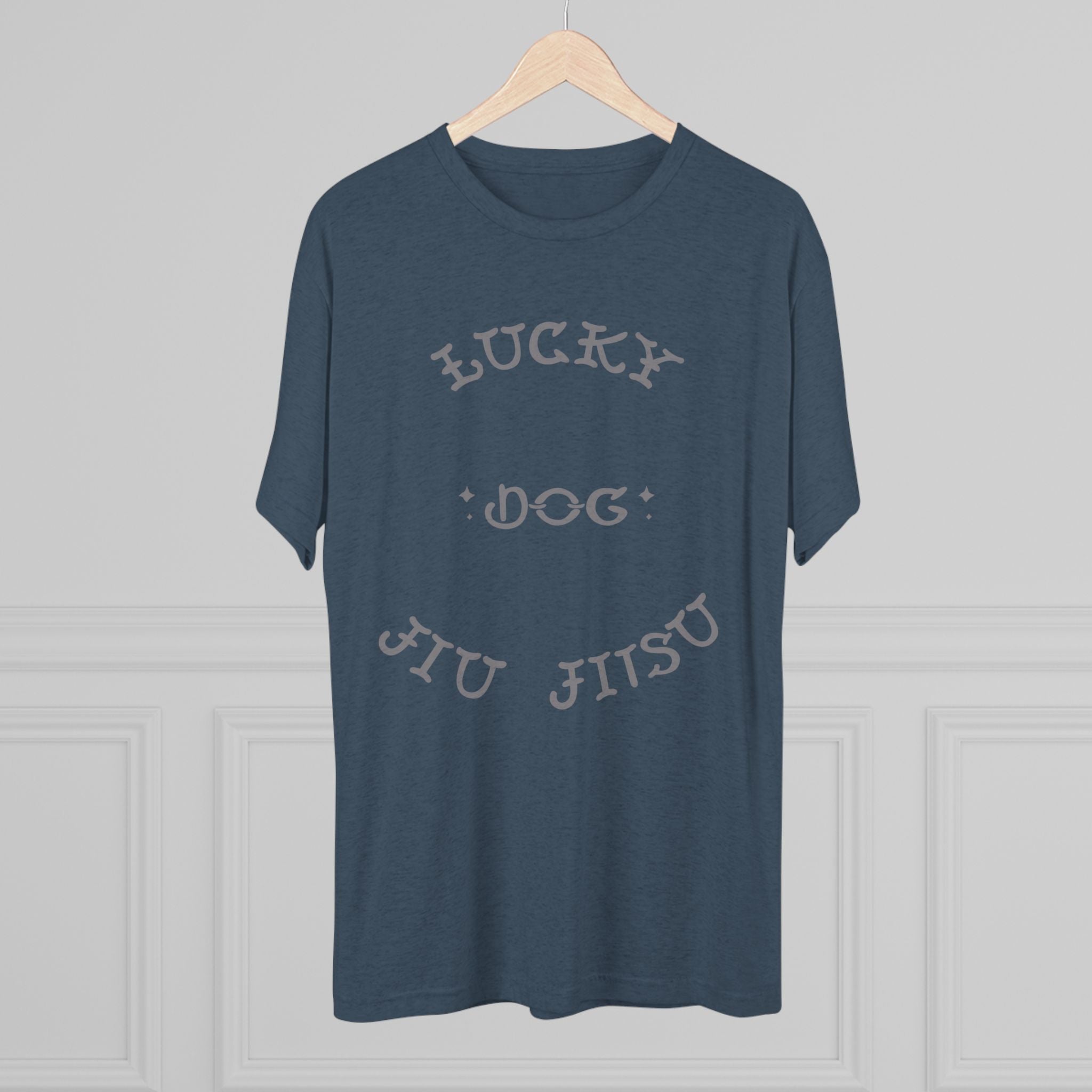 Lucky Dog Jiu Jitsu Tri-Blend Crew Tee