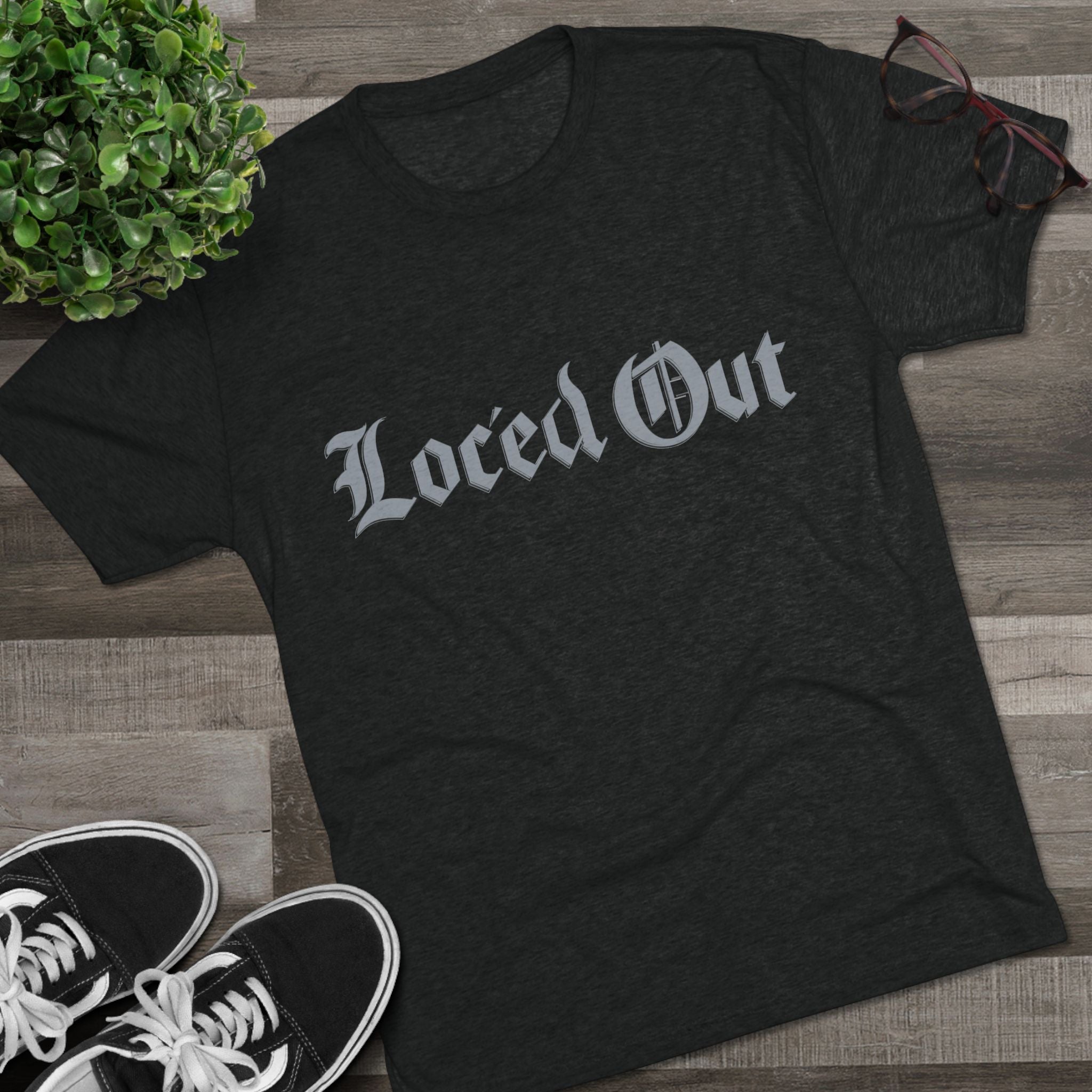 Loc'ed Out Tri-Blend Crew Tee