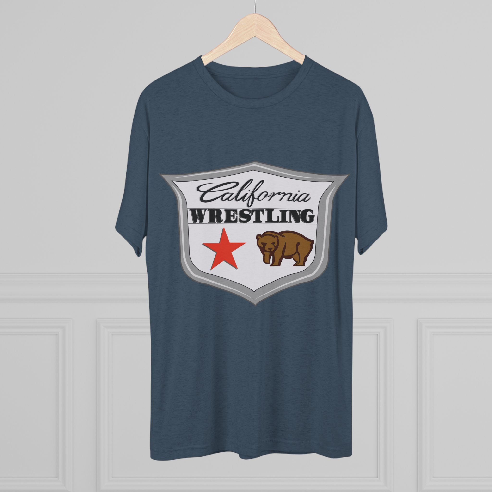 California Wrestling Tri-Blend Crew Tee