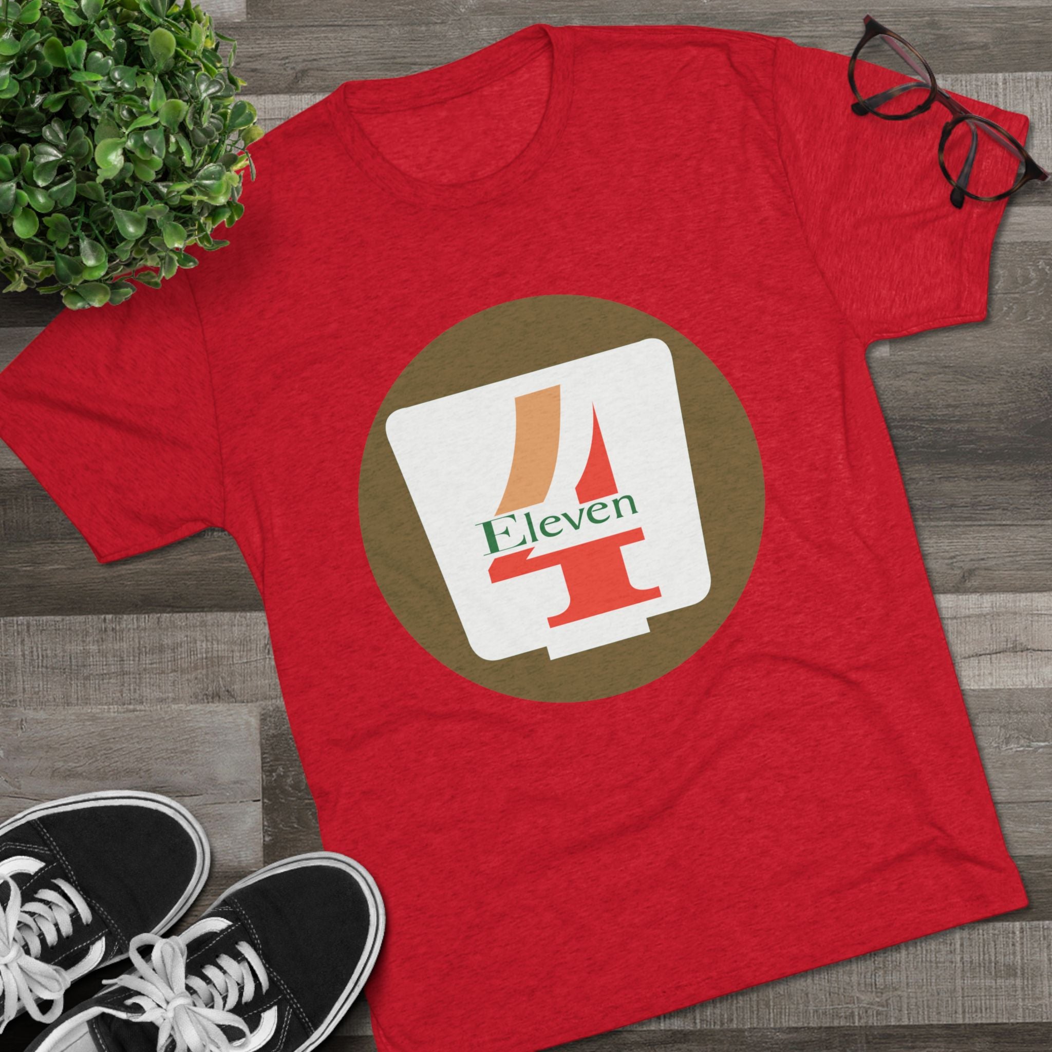 4-11 Tri-Blend Crew Tee