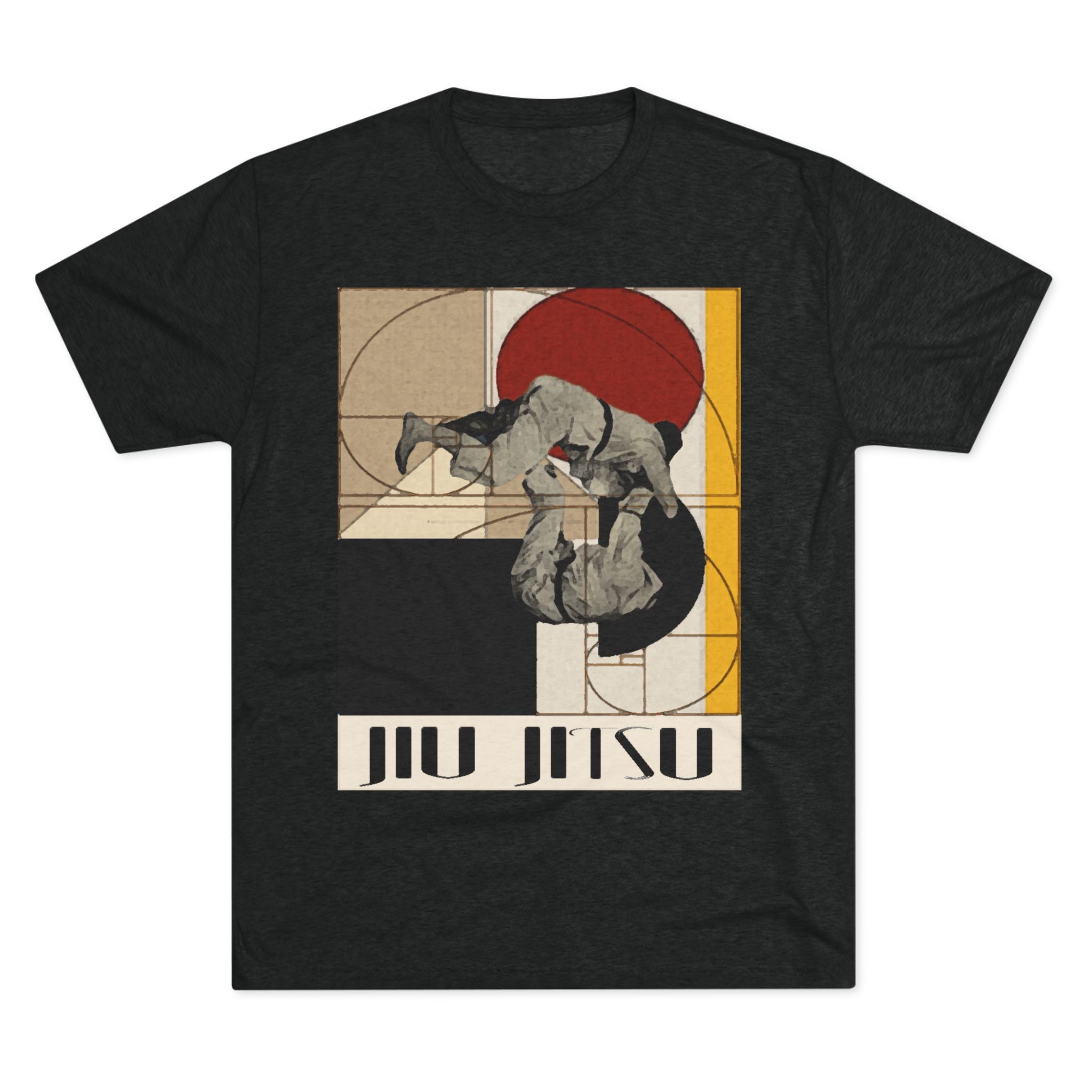 Jiu Jitsu Tri-Blend Crew Tee
