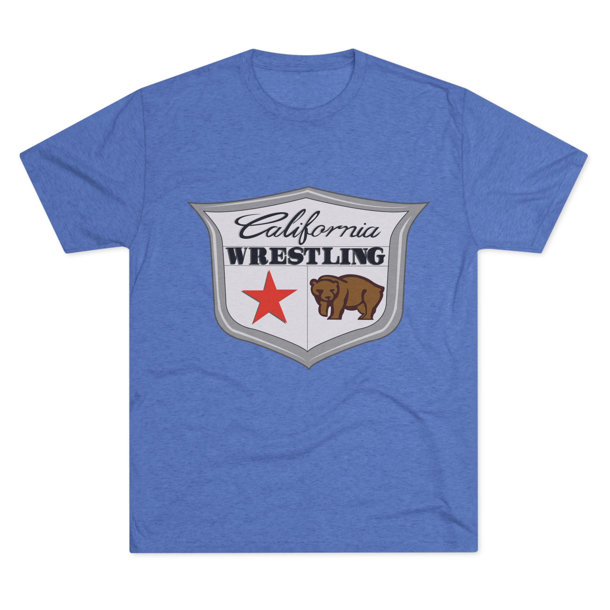 California Wrestling Tri-Blend Crew Tee