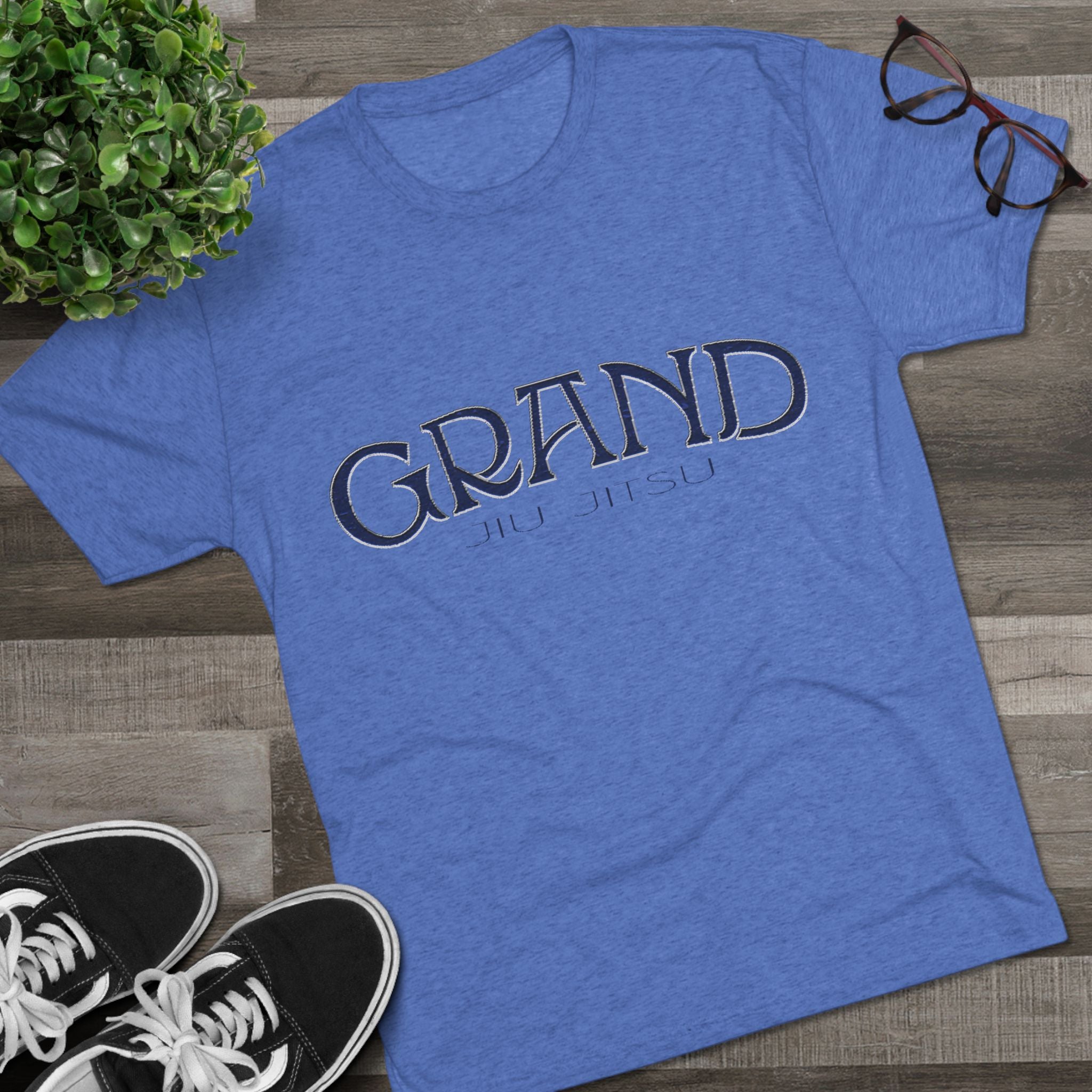 Grand Jiu Jitsu Tri-Blend Crew Tee