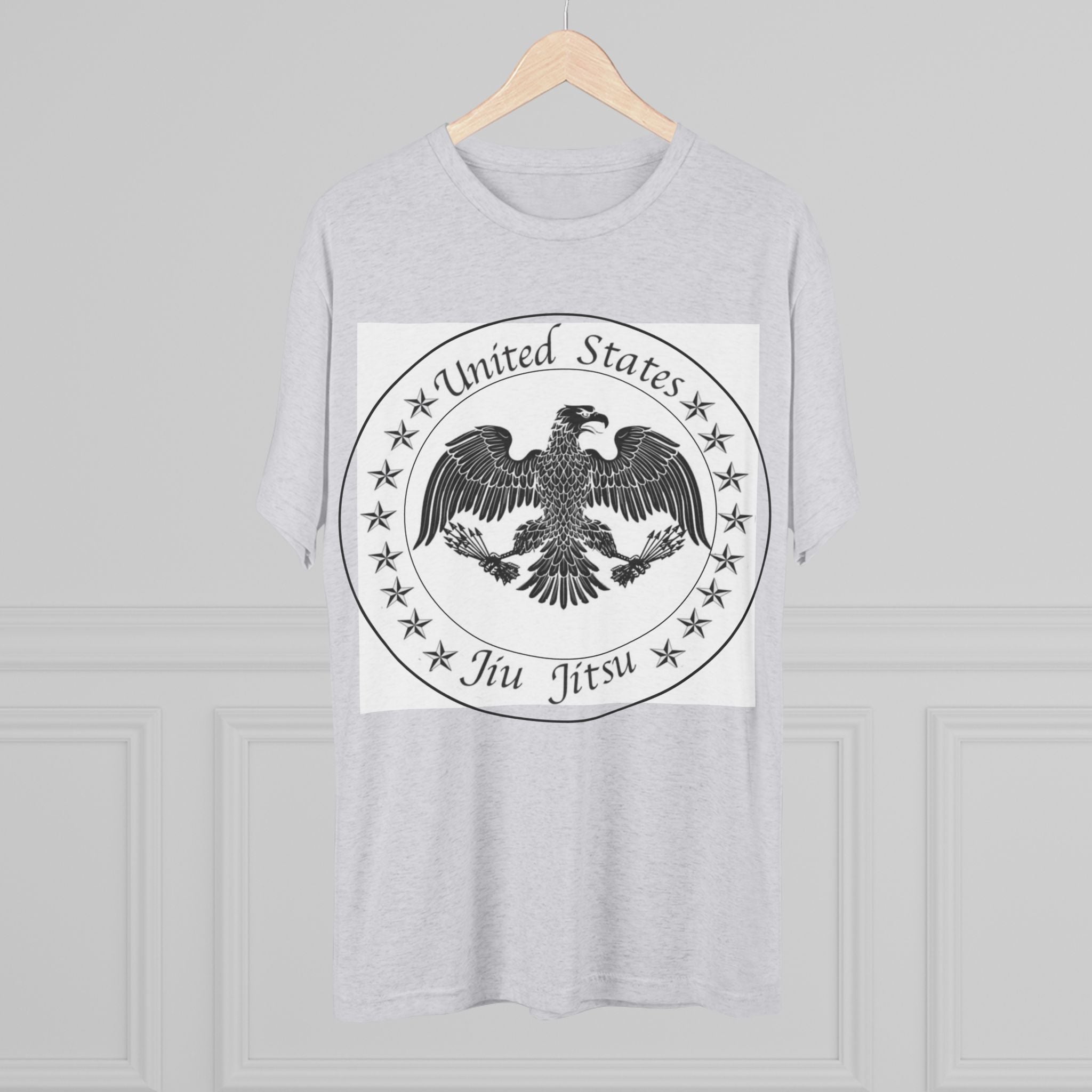 War Eagel Jiu Jitsu Tri-Blend Crew Tee