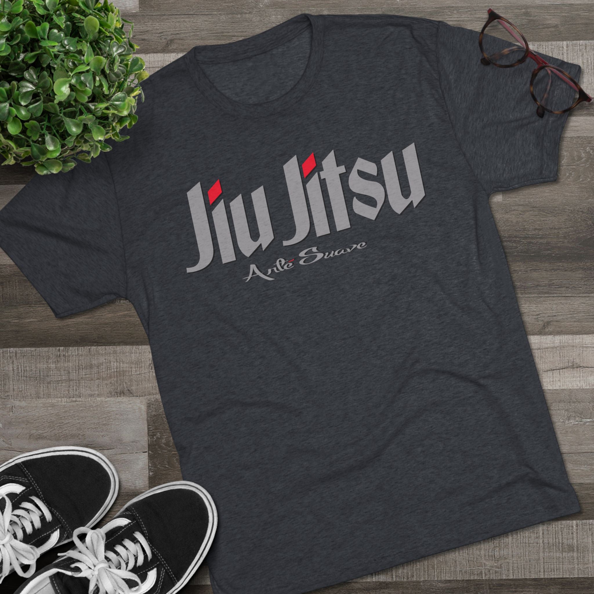 Jiu Jitsu Tri-Blend Crew Tee