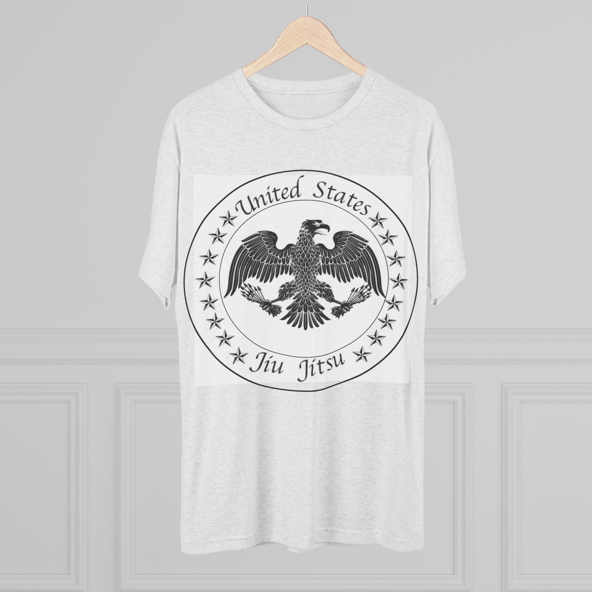 War Eagel Jiu Jitsu Tri-Blend Crew Tee
