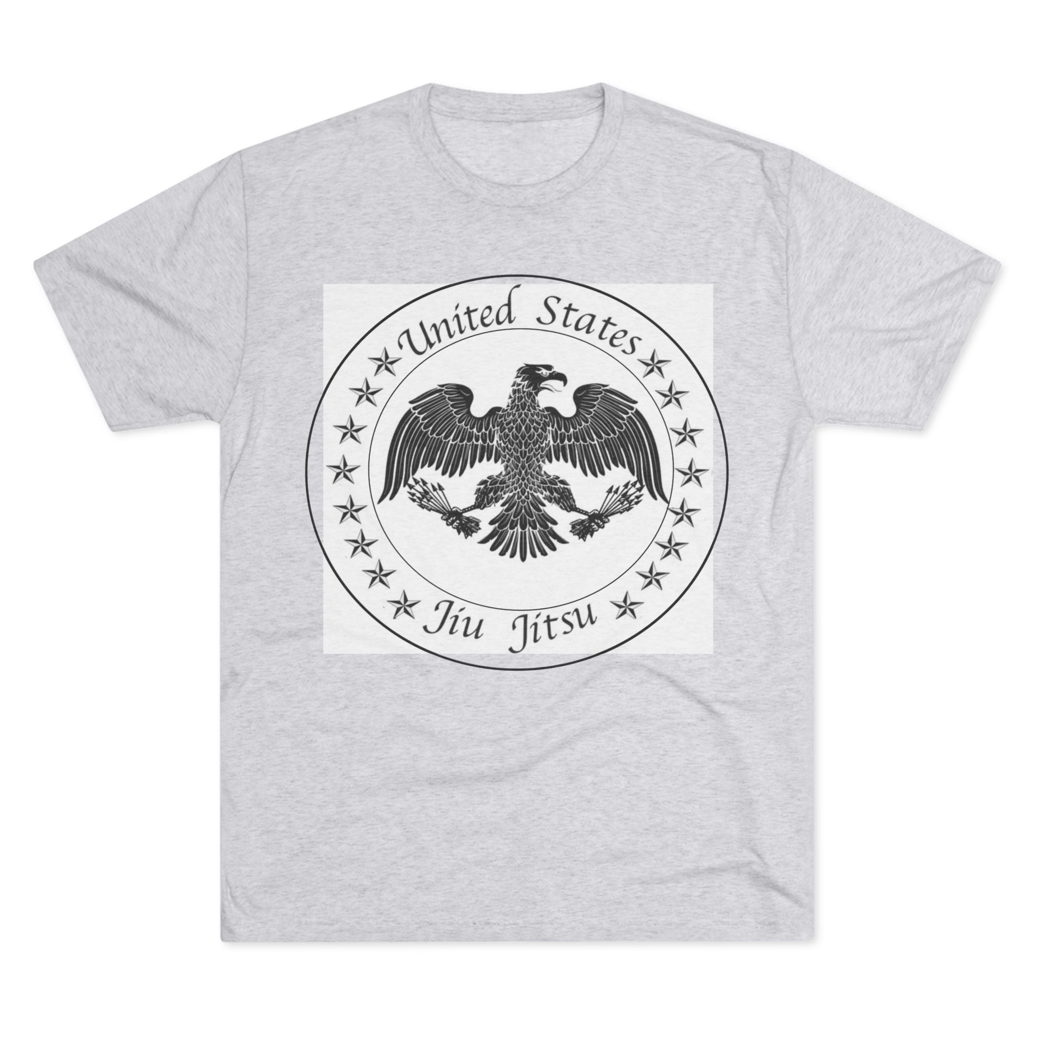 War Eagel Jiu Jitsu Tri-Blend Crew Tee