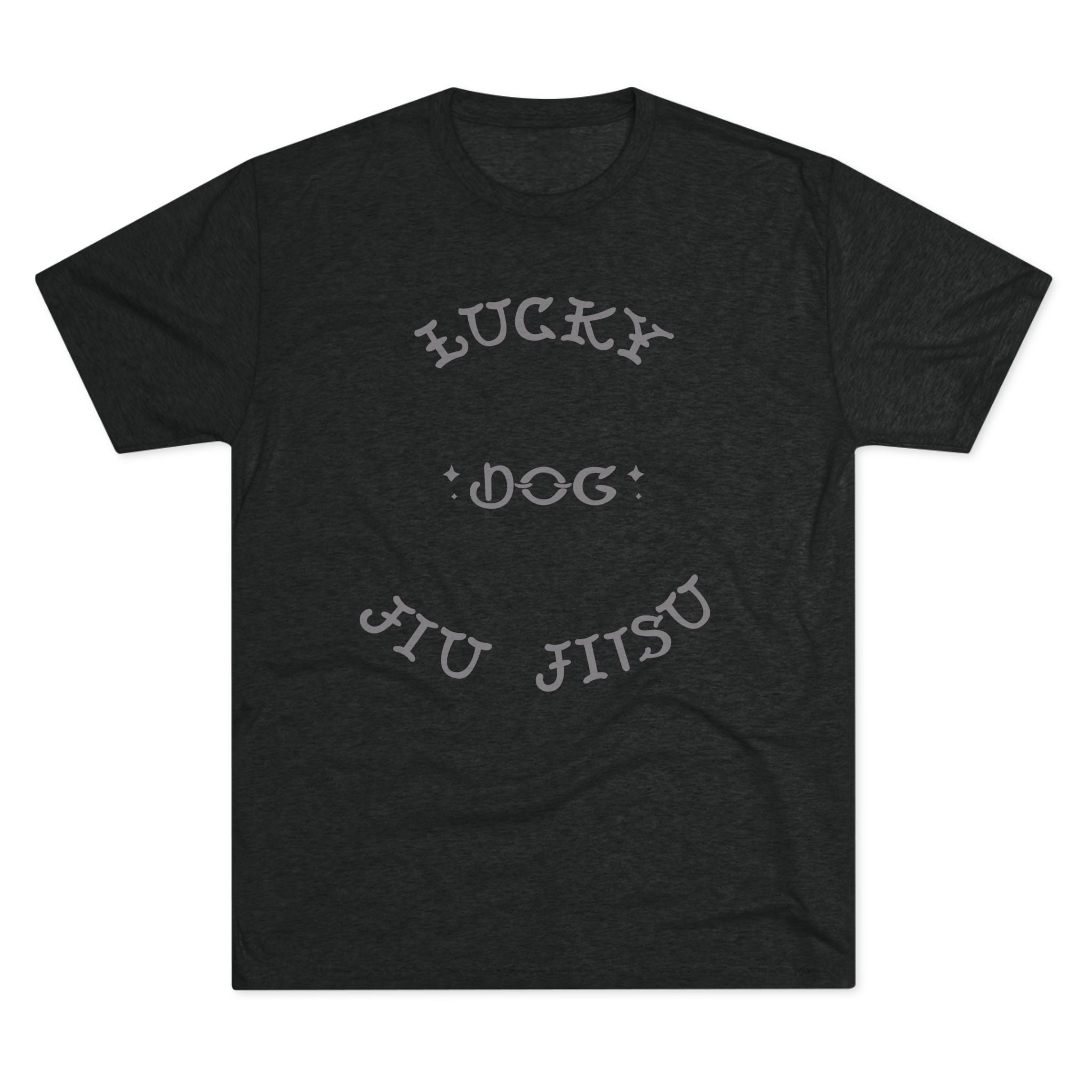 Lucky Dog Jiu Jitsu Tri-Blend Crew Tee