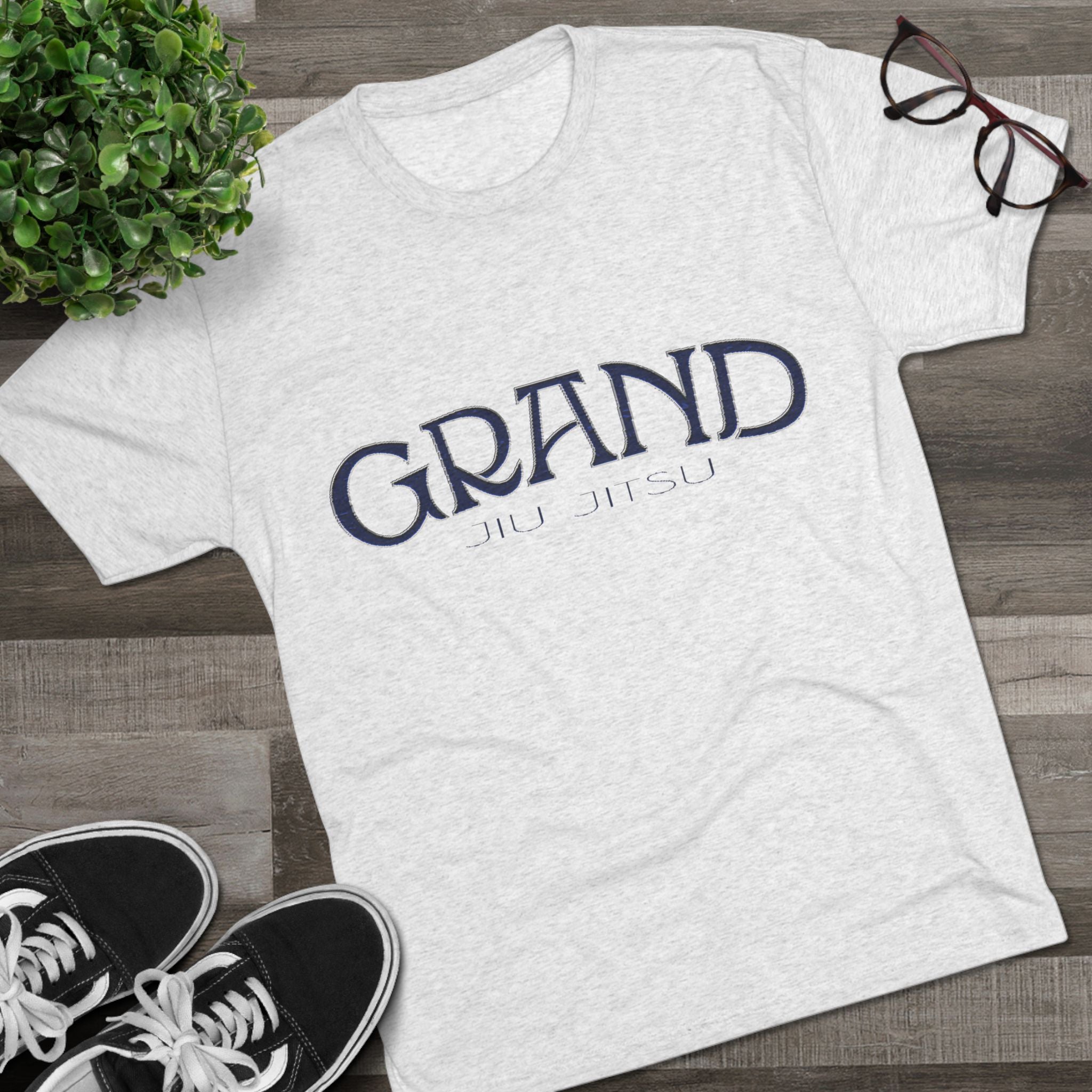Grand Jiu Jitsu Tri-Blend Crew Tee
