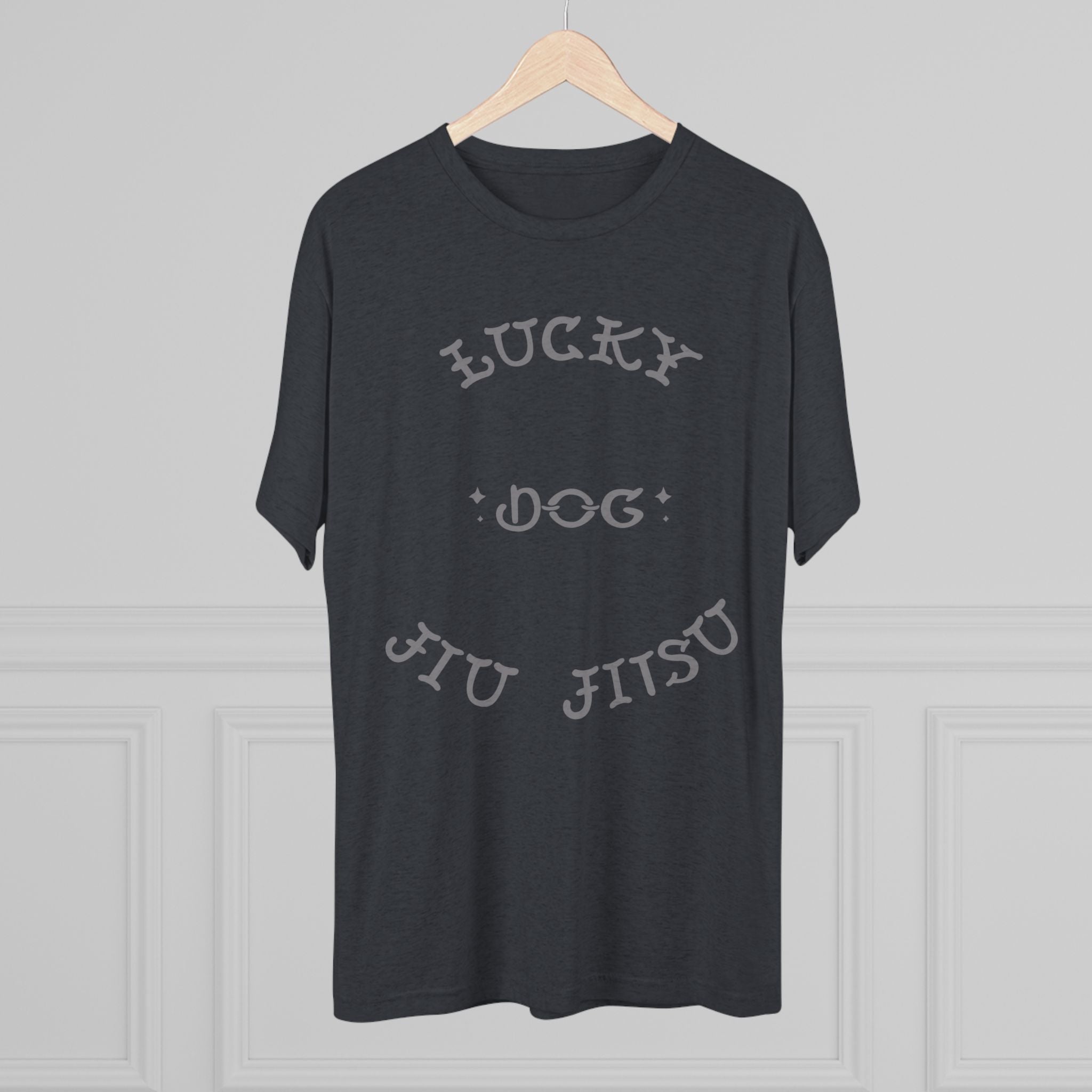 Lucky Dog Jiu Jitsu Tri-Blend Crew Tee