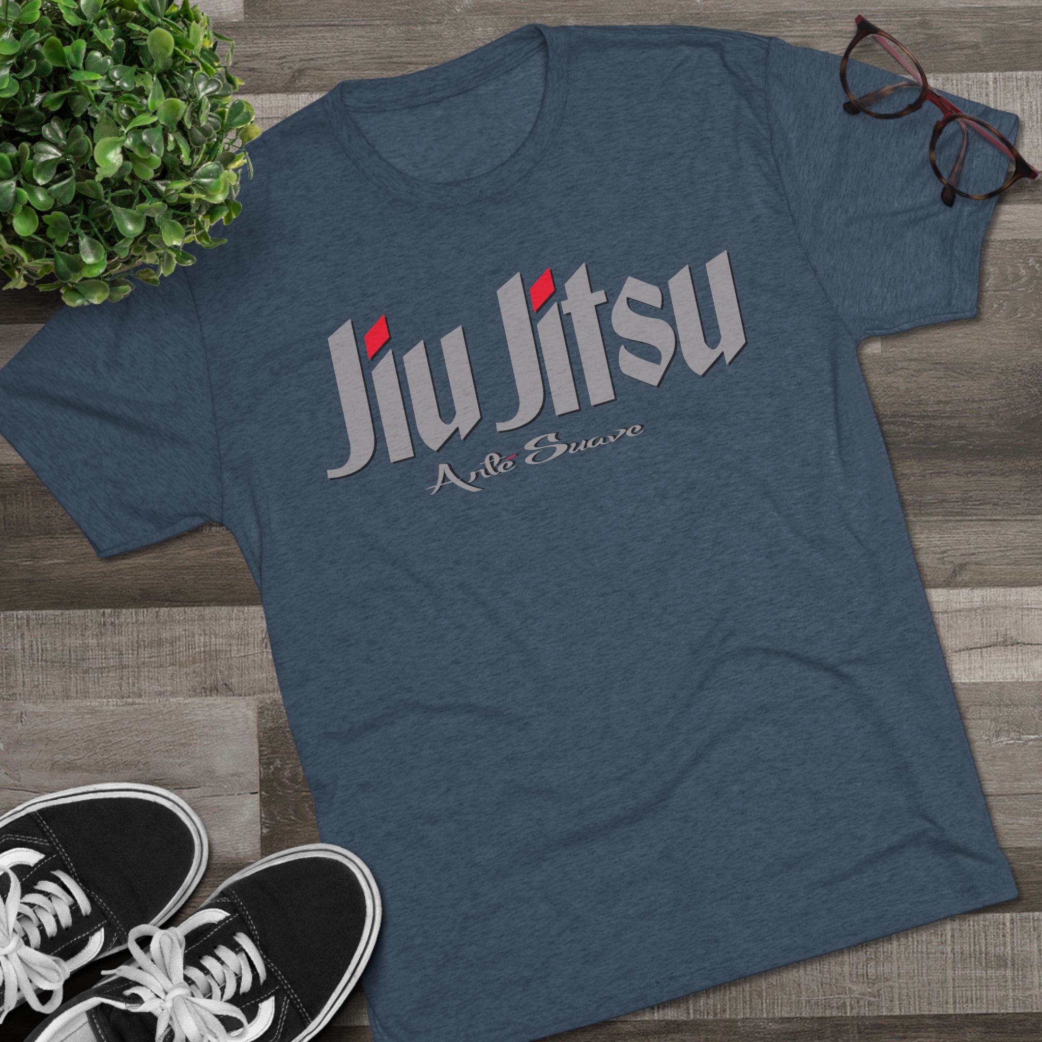 Jiu Jitsu Tri-Blend Crew Tee