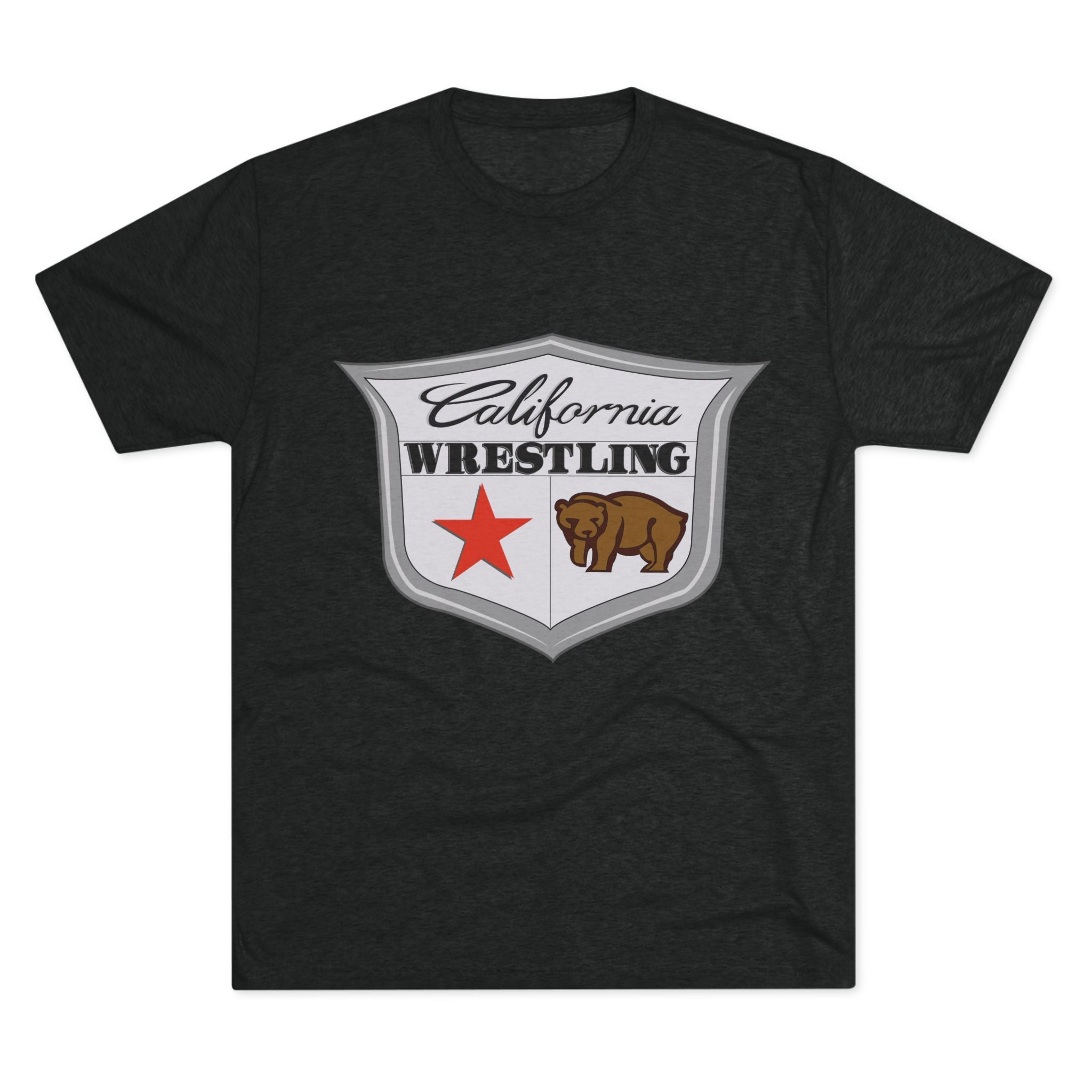 California Wrestling Tri-Blend Crew Tee