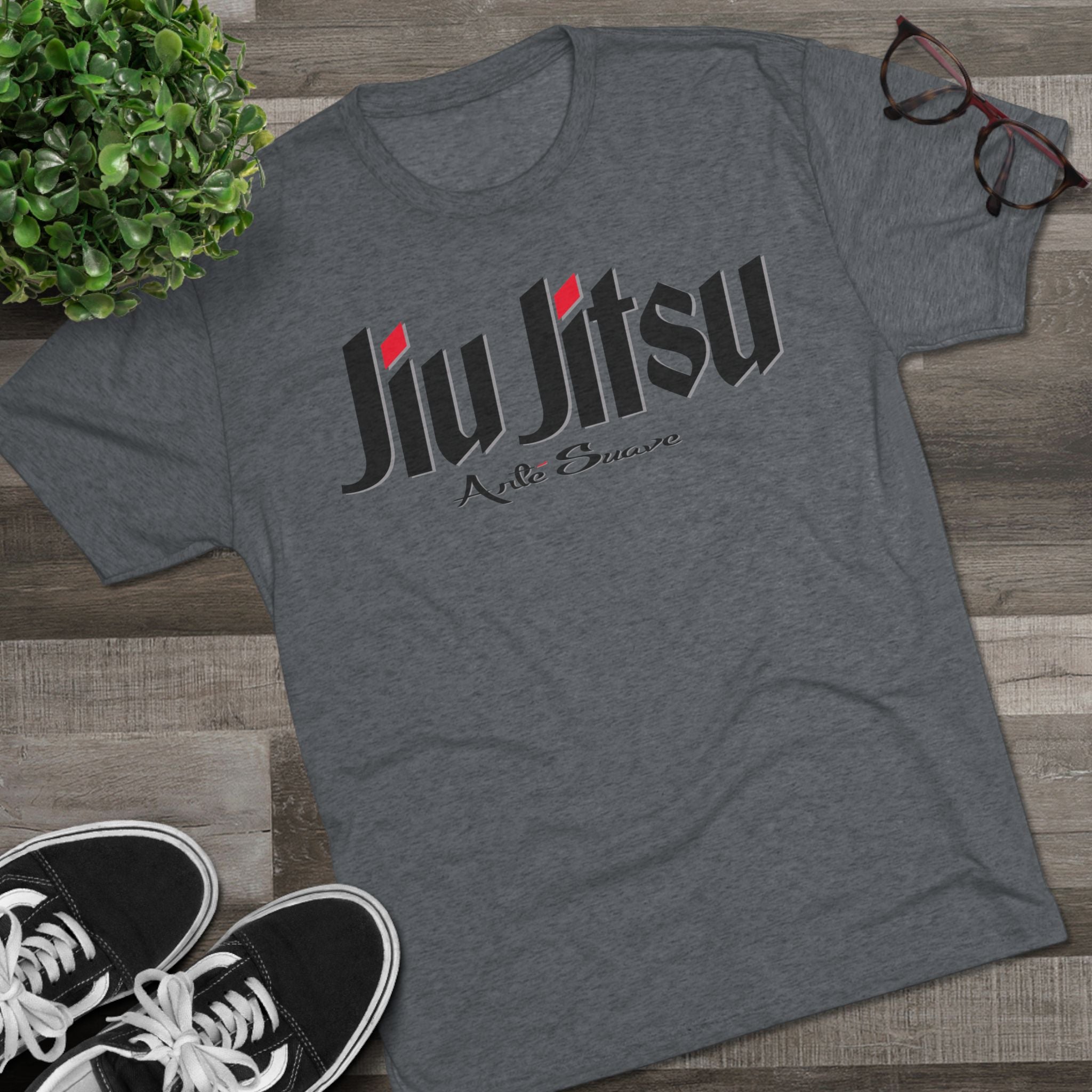 Jiu Jitsu  Tri-Blend Crew Tee