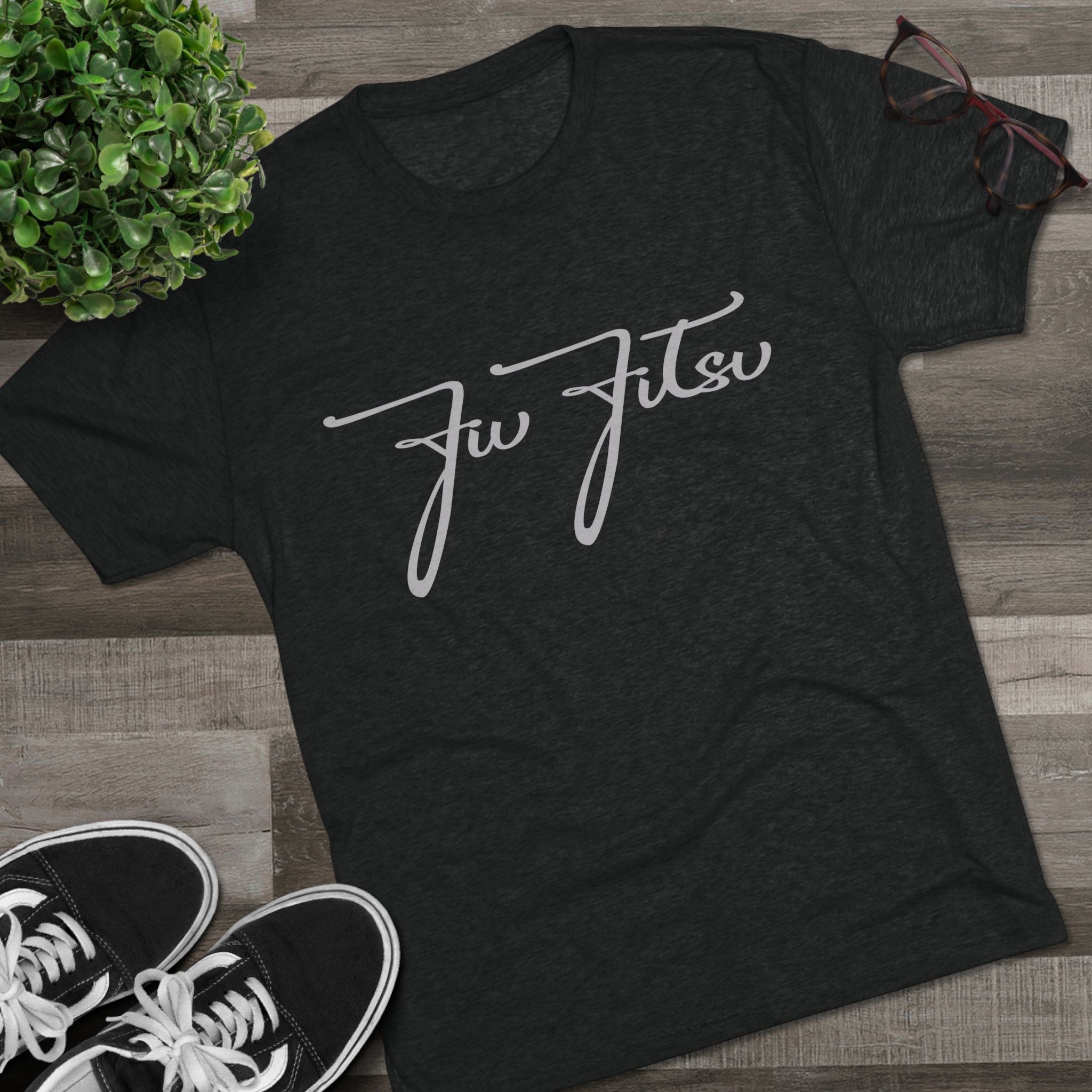 Jiu Jitsu Tri-Blend Crew Tee