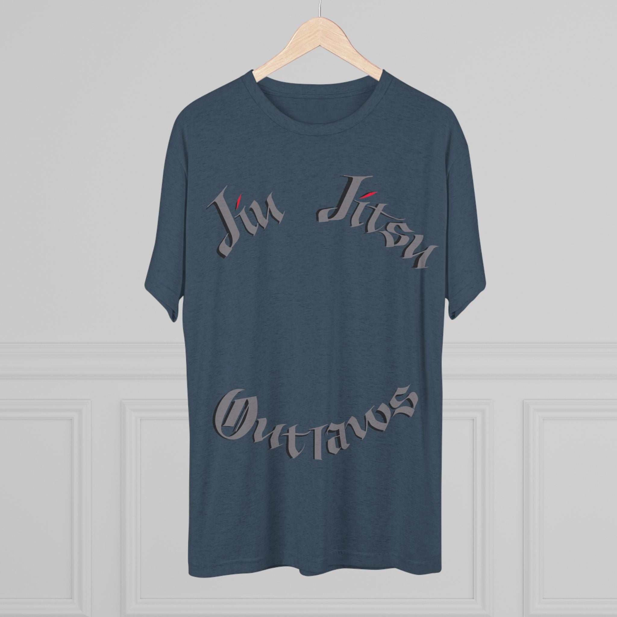 Jiu Jitsu Outlaws Tri-Blend Crew Tee