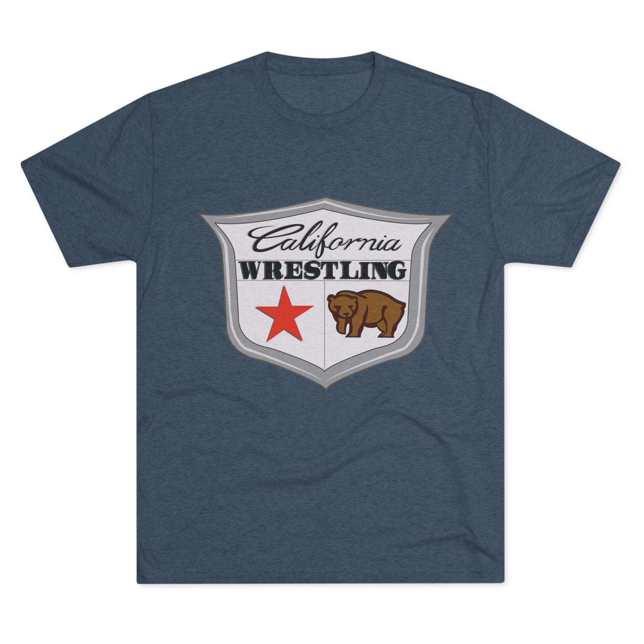 California Wrestling Tri-Blend Crew Tee