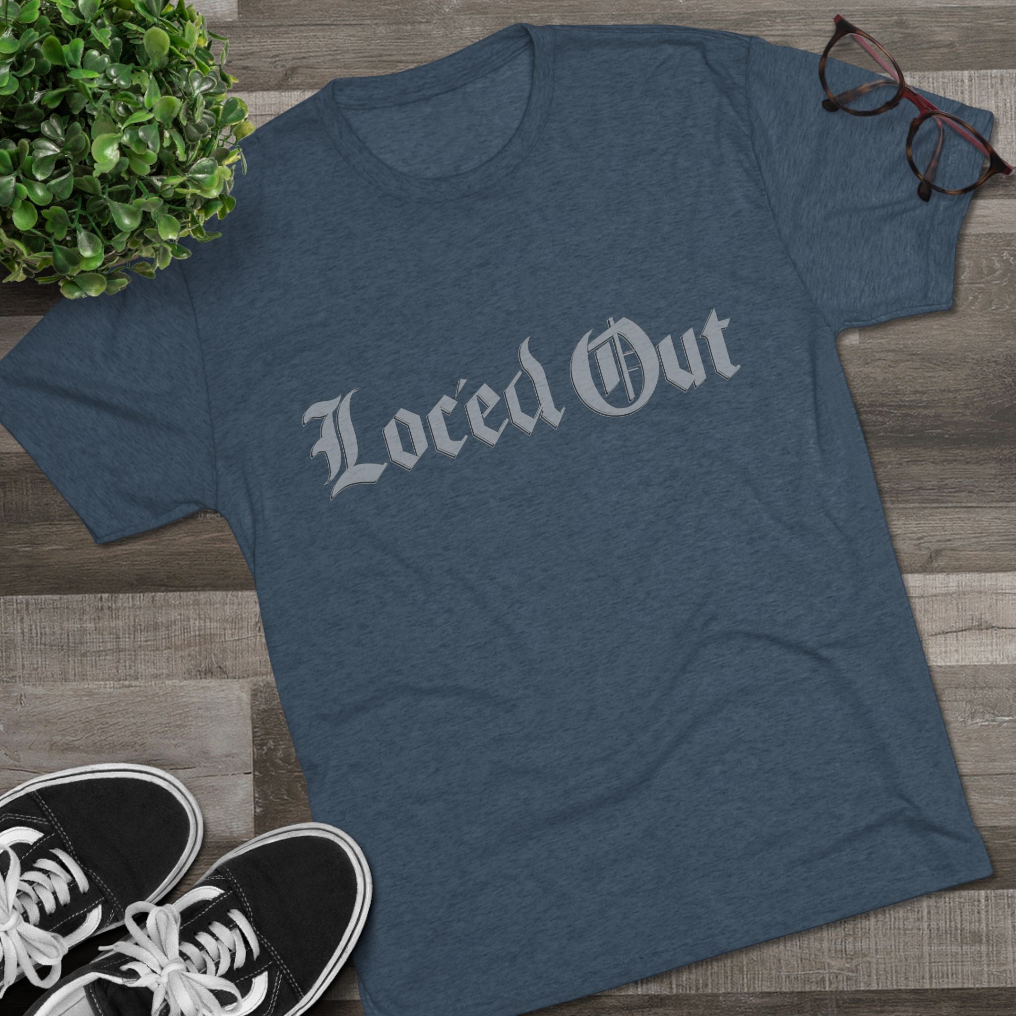 Loc'ed Out Tri-Blend Crew Tee