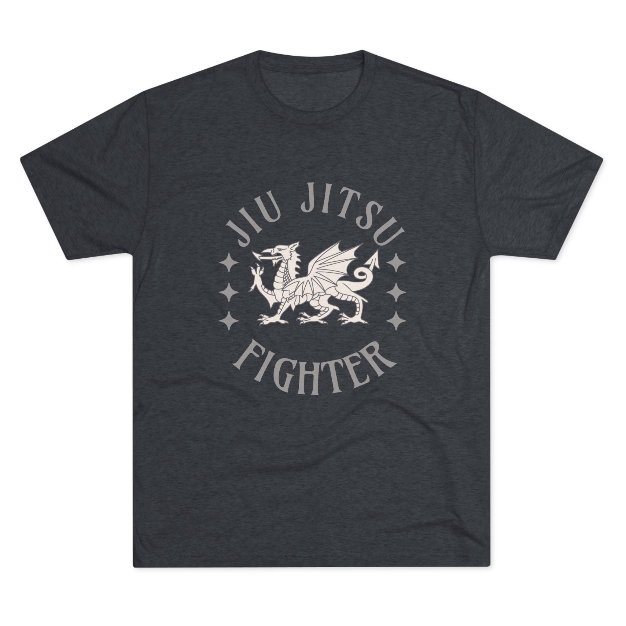 Jiu Jitsu Fighter Tri-Blend Crew Tee