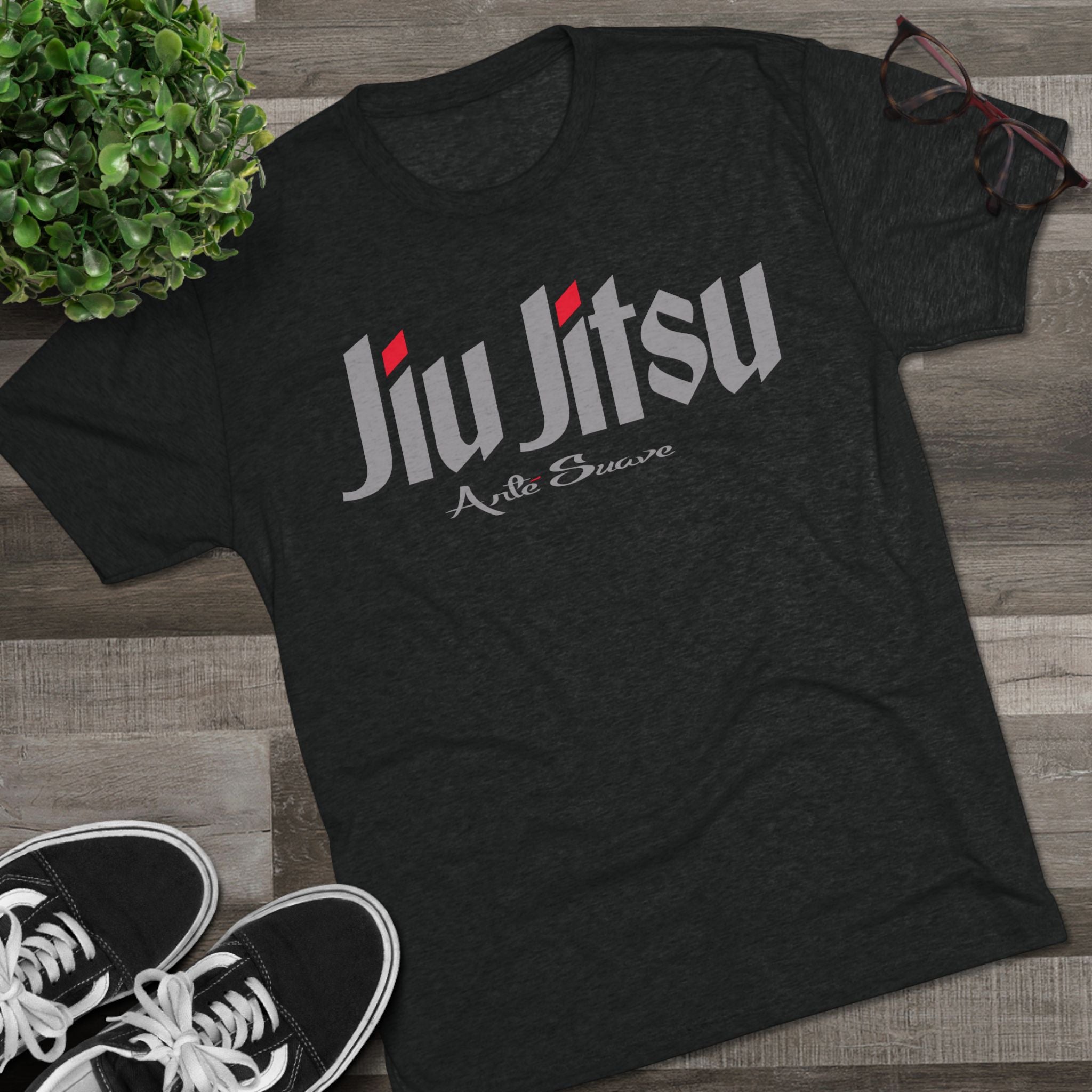 Jiu Jitsu Tri-Blend Crew Tee