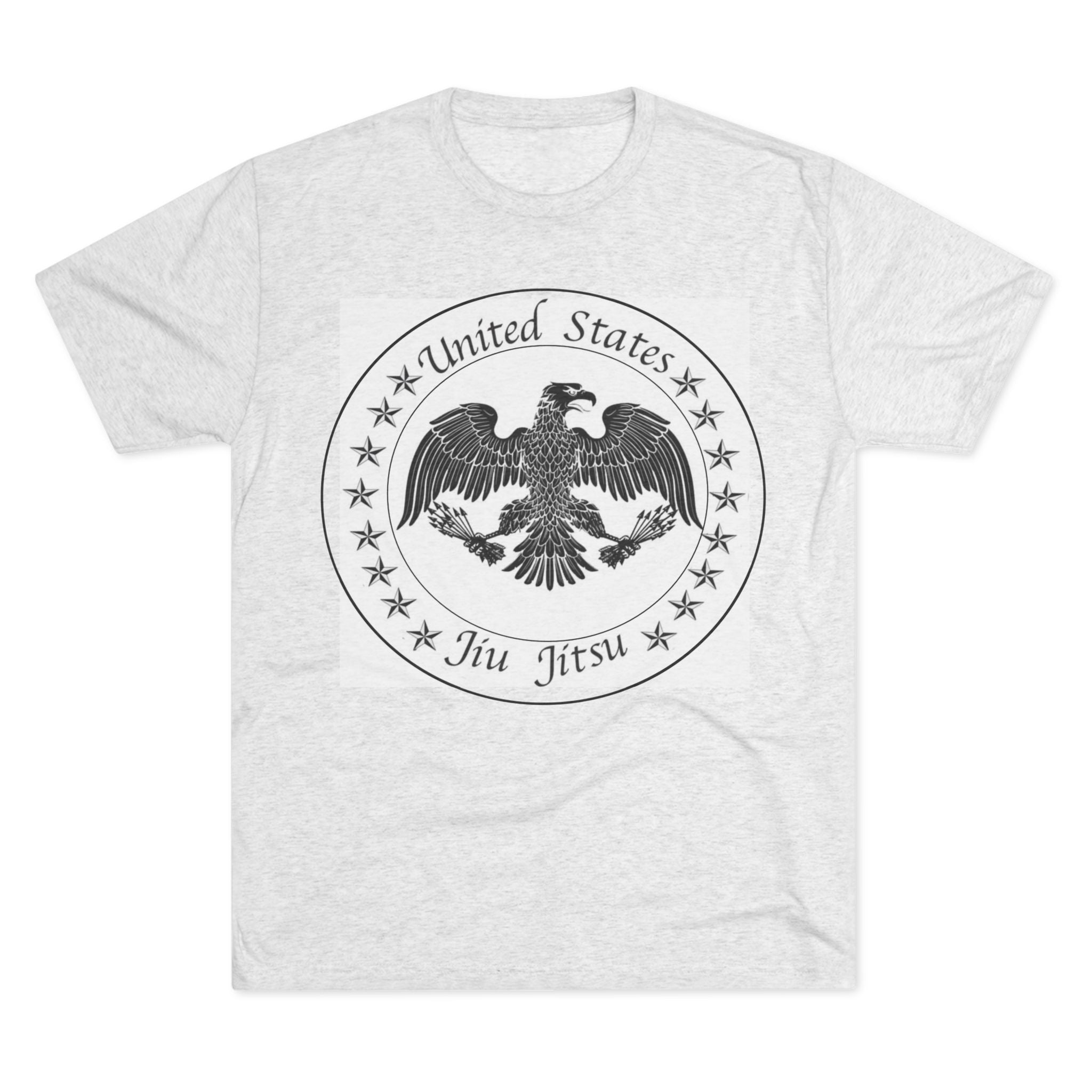 War Eagel Jiu Jitsu Tri-Blend Crew Tee