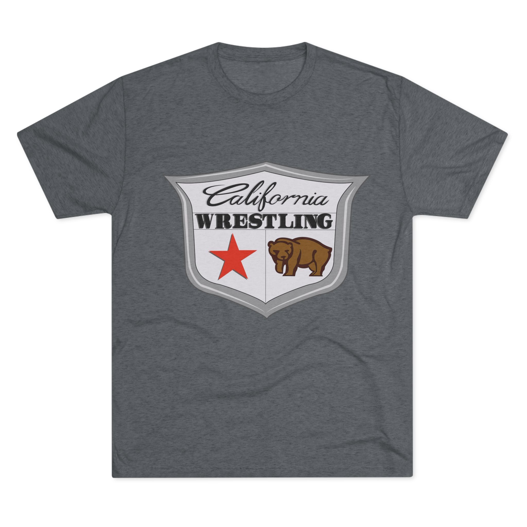 California Wrestling Tri-Blend Crew Tee