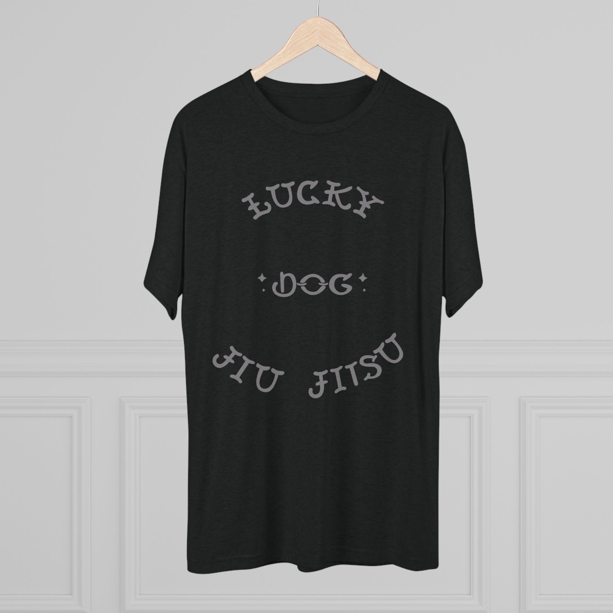Lucky Dog Jiu Jitsu Tri-Blend Crew Tee