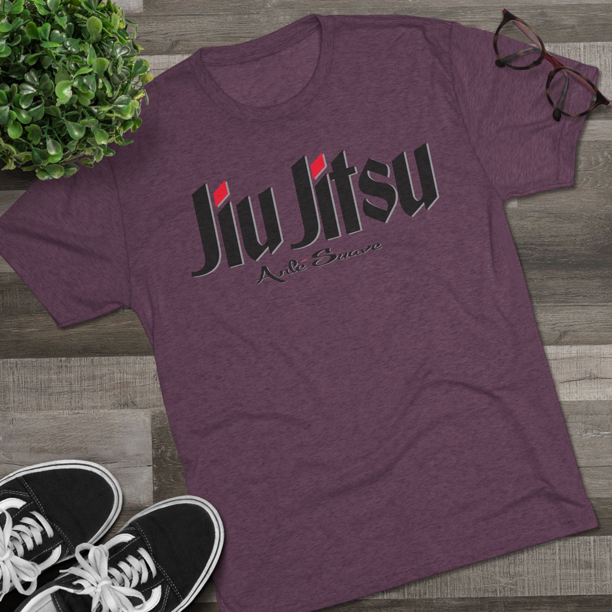 Jiu Jitsu  Tri-Blend Crew Tee