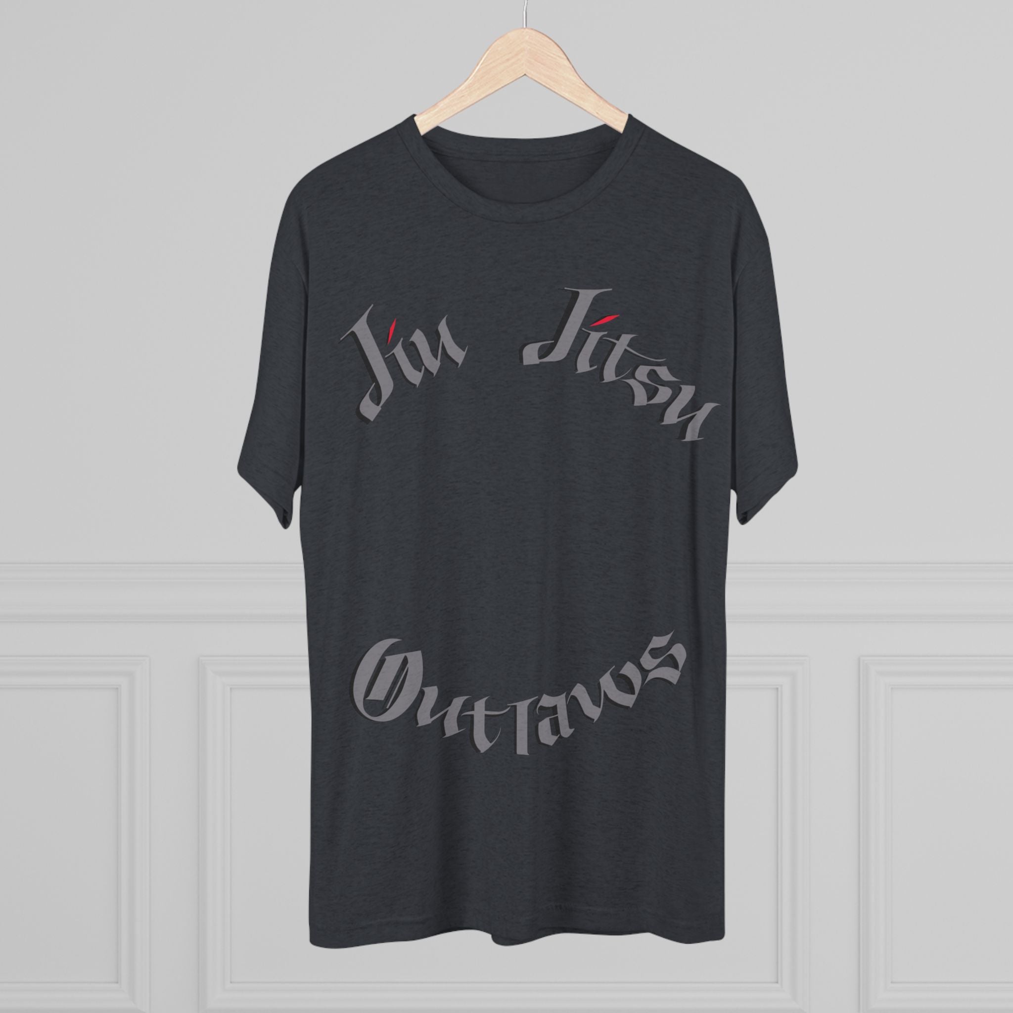 Jiu Jitsu Outlaws Tri-Blend Crew Tee