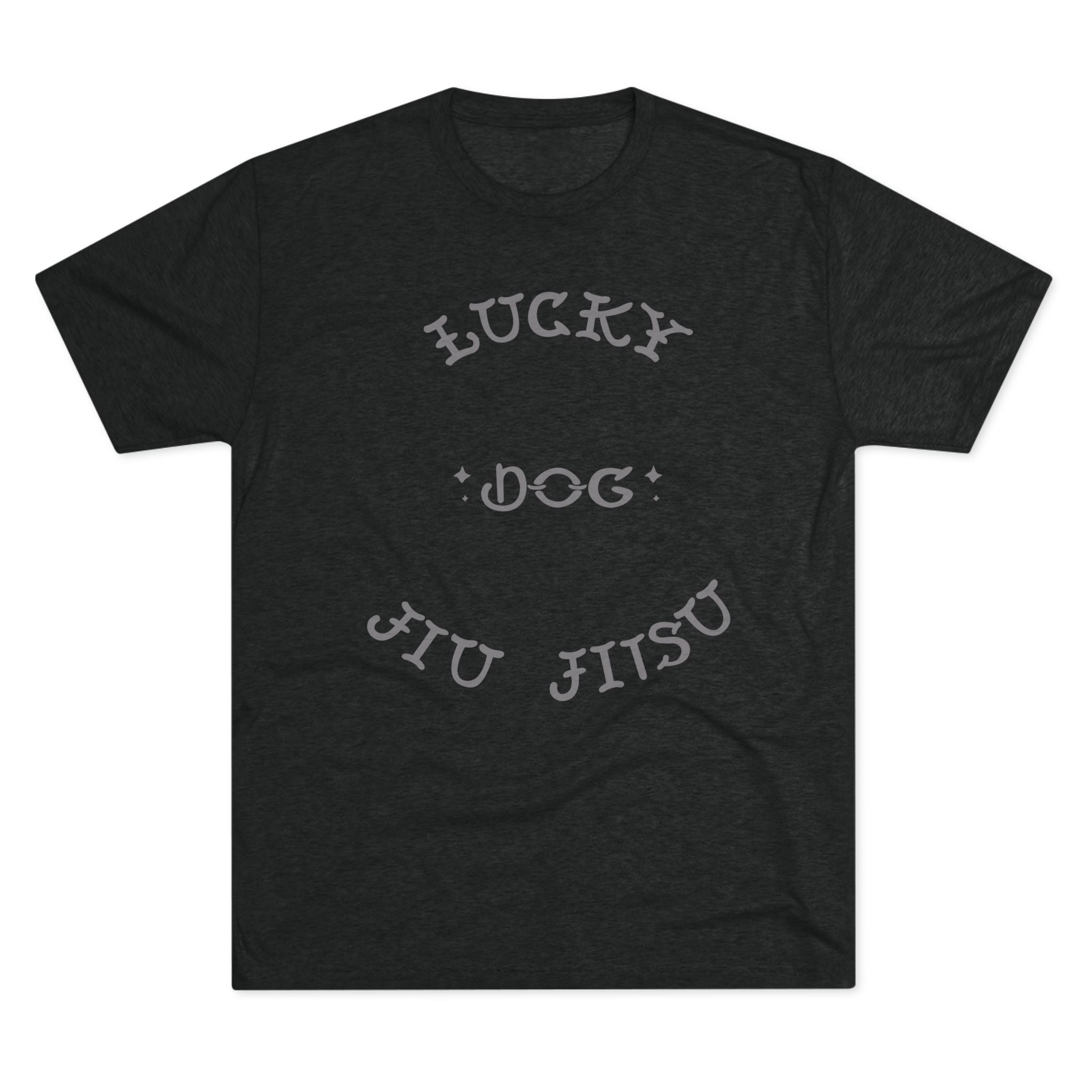 Lucky Dog Jiu Jitsu Tri-Blend Crew Tee