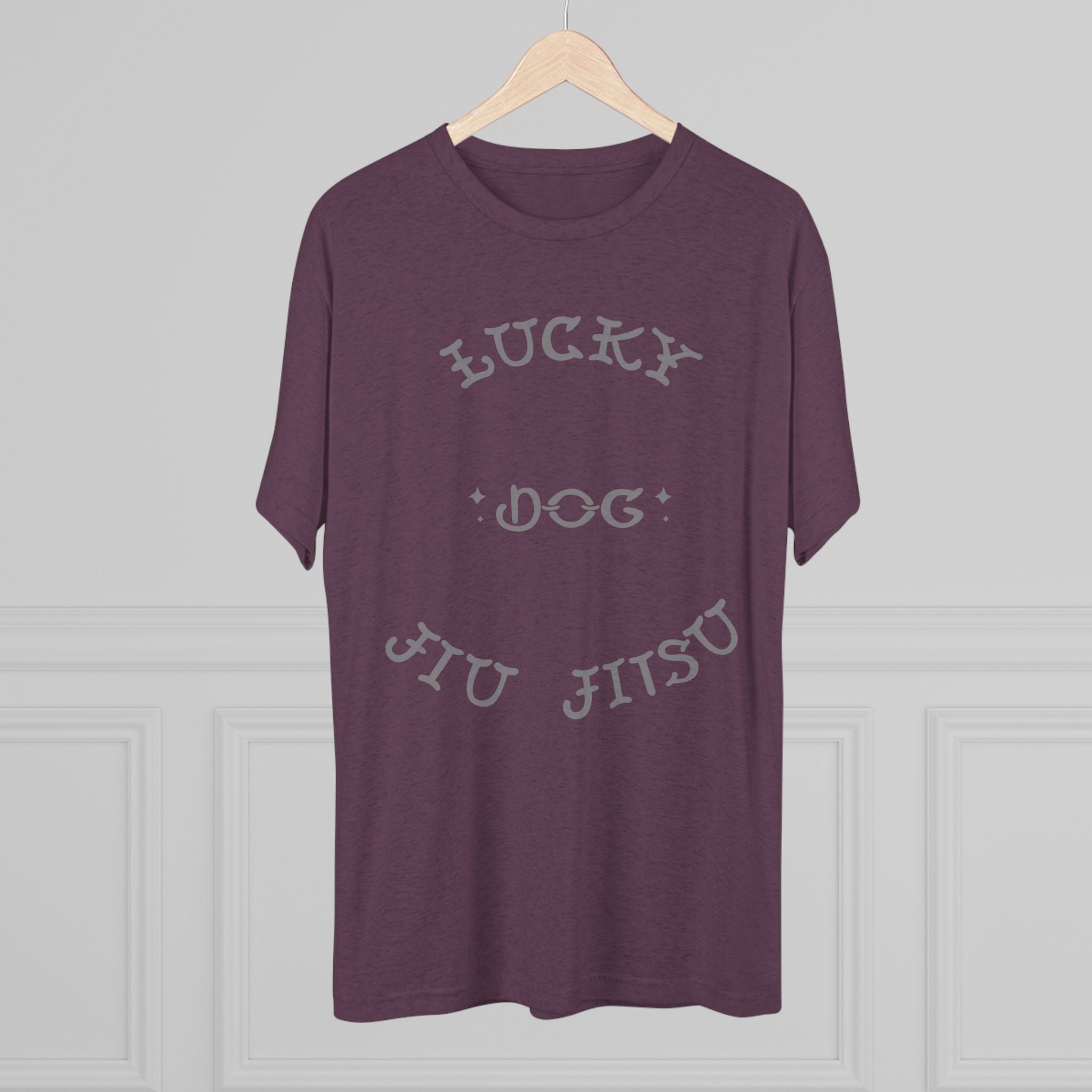 Lucky Dog Jiu Jitsu Tri-Blend Crew Tee