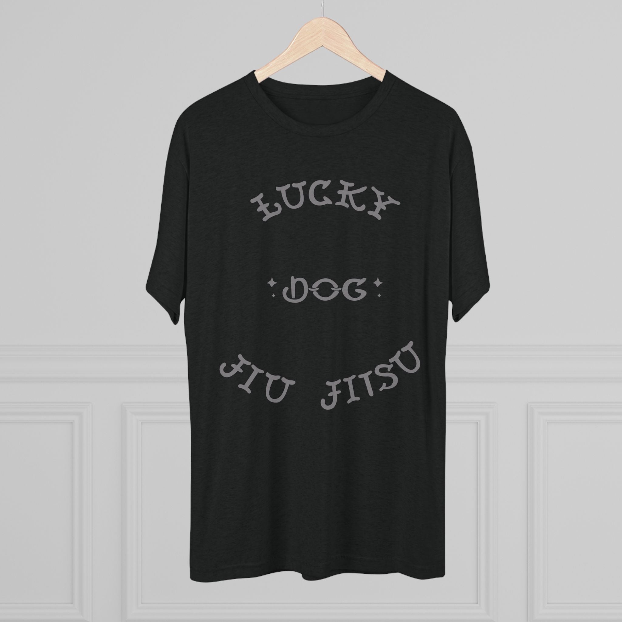 Lucky Dog Jiu Jitsu Tri-Blend Crew Tee