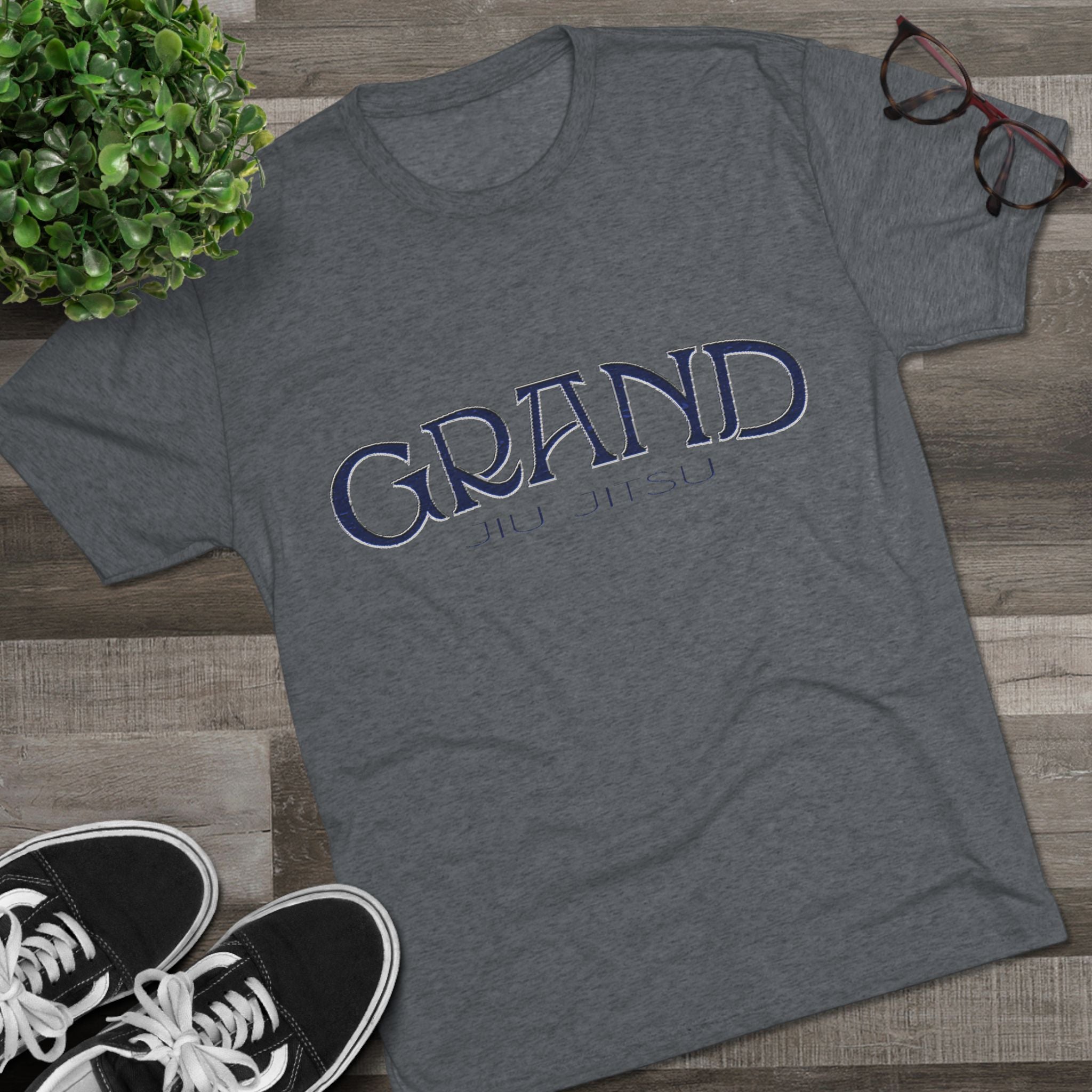 Grand Jiu Jitsu Tri-Blend Crew Tee