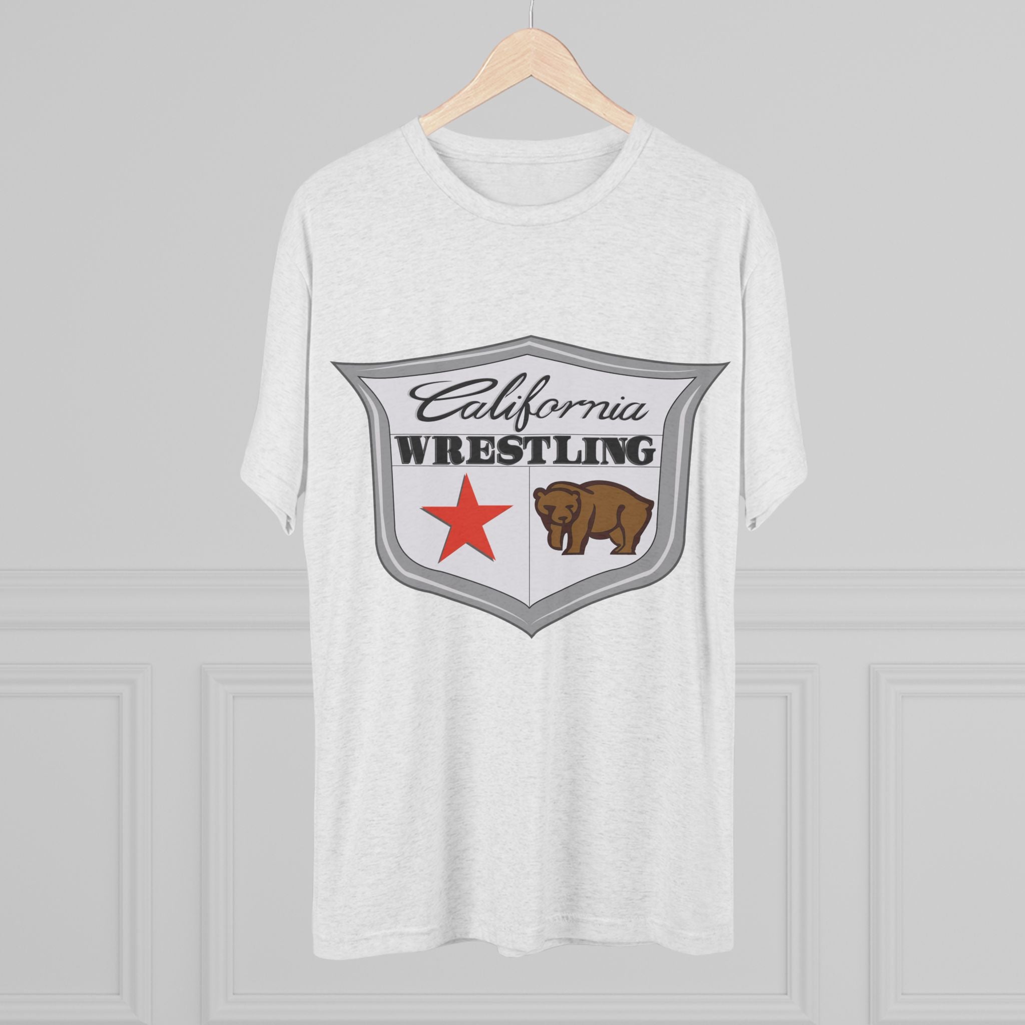 California Wrestling Tri-Blend Crew Tee