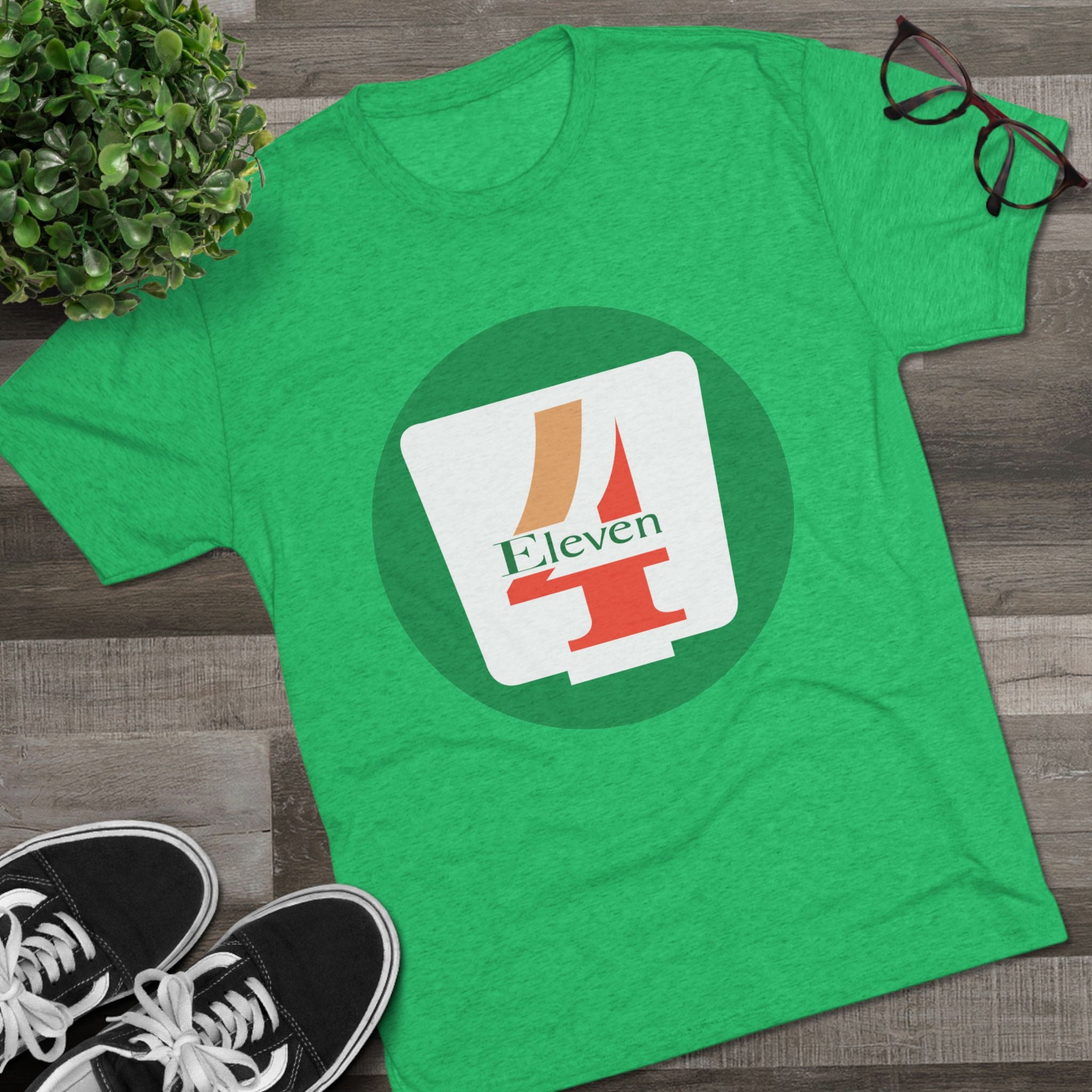 4-11 Tri-Blend Crew Tee