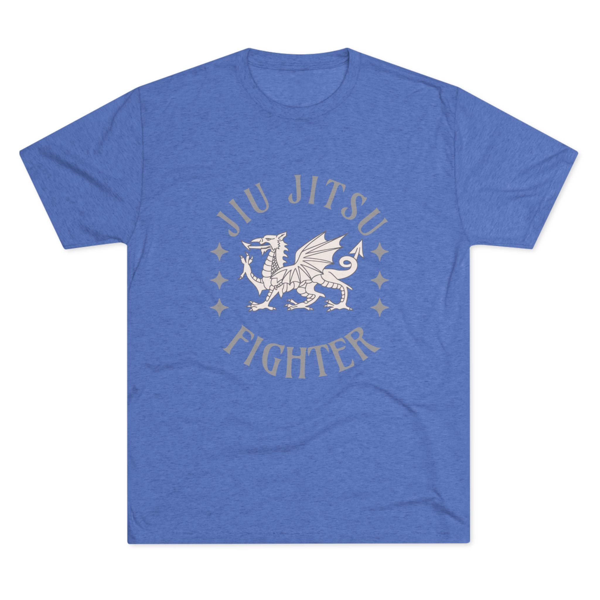 Jiu Jitsu Fighter Tri-Blend Crew Tee