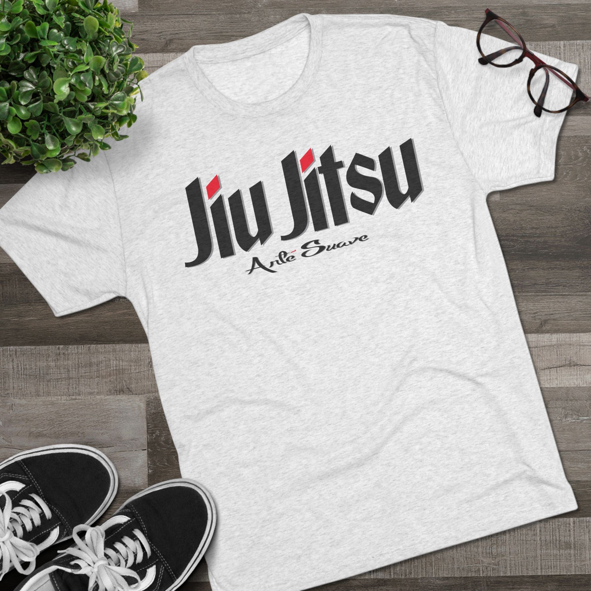 Jiu Jitsu  Tri-Blend Crew Tee