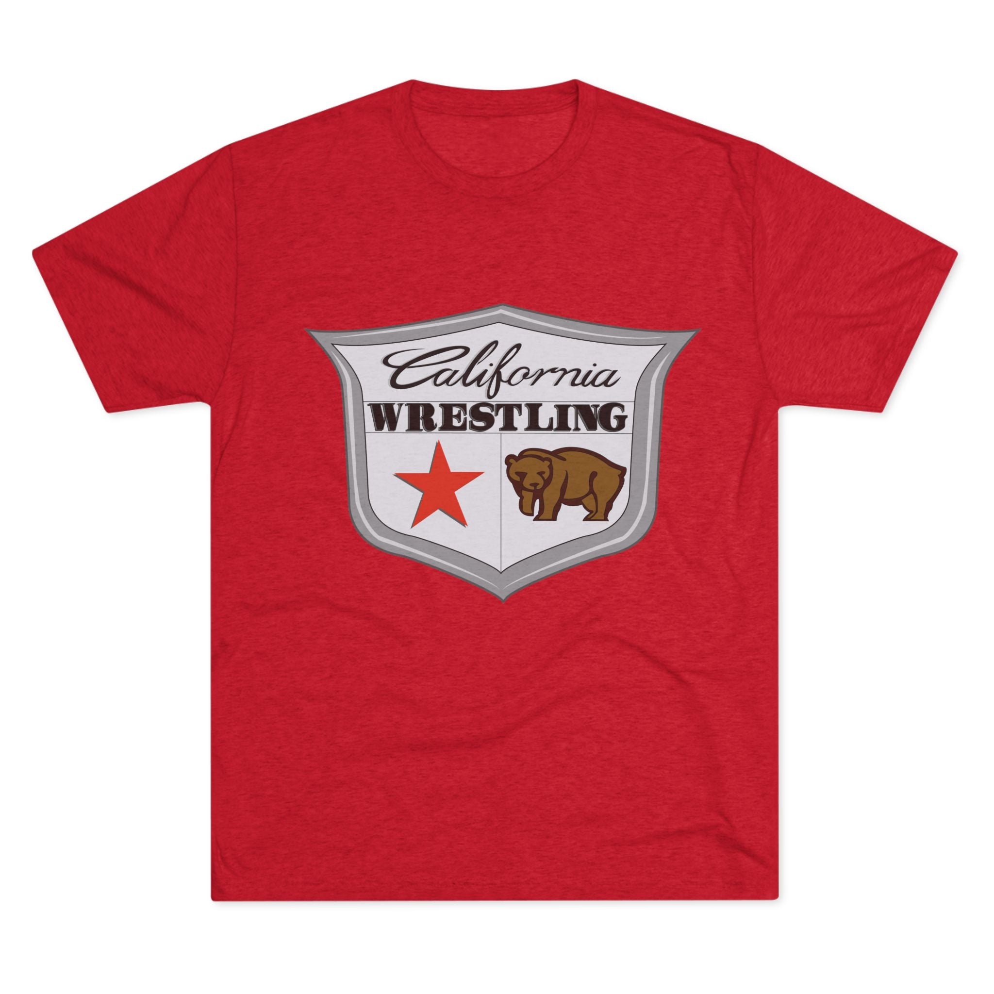 California Wrestling Tri-Blend Crew Tee