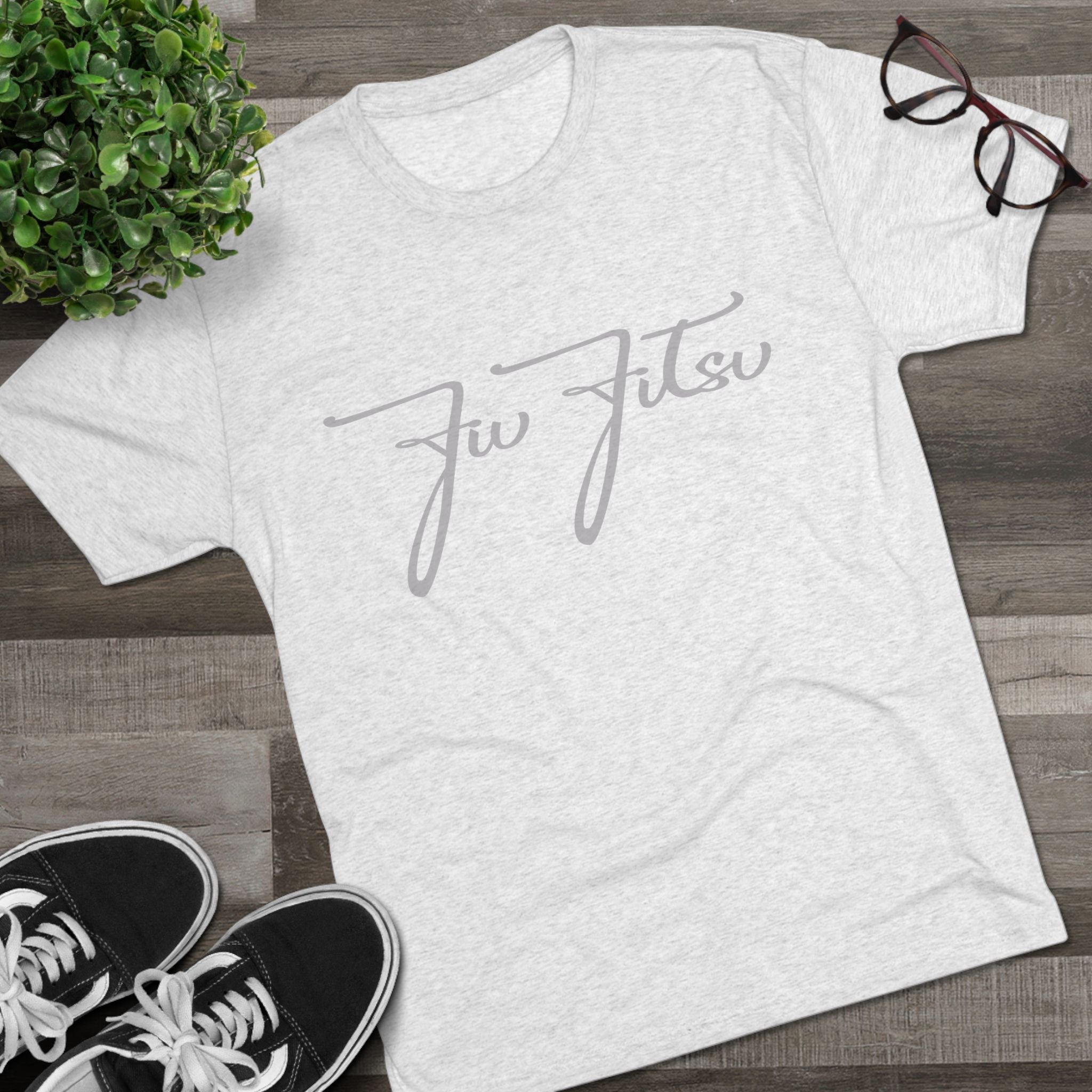 Jiu Jitsu Tri-Blend Crew Tee