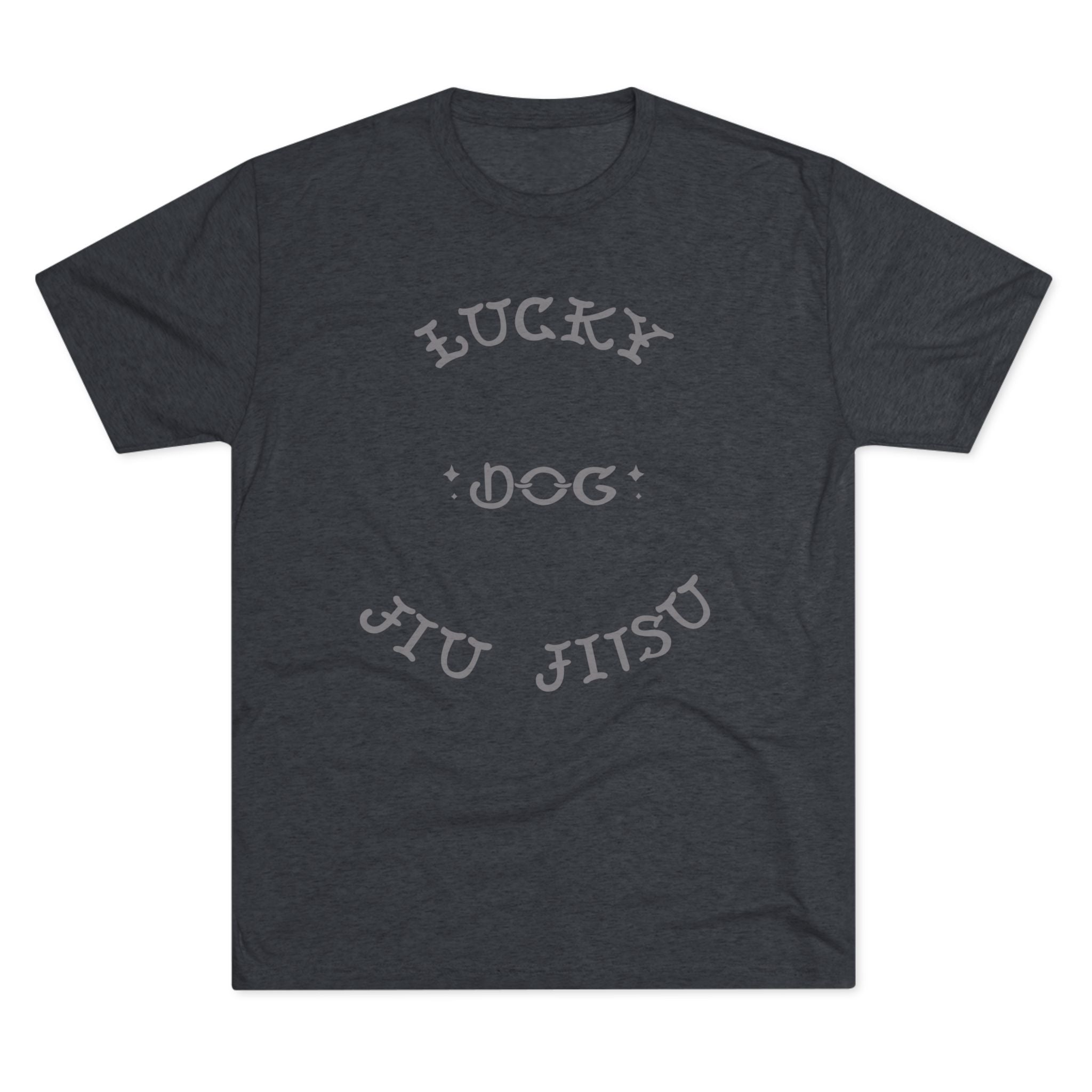 Lucky Dog Jiu Jitsu Tri-Blend Crew Tee
